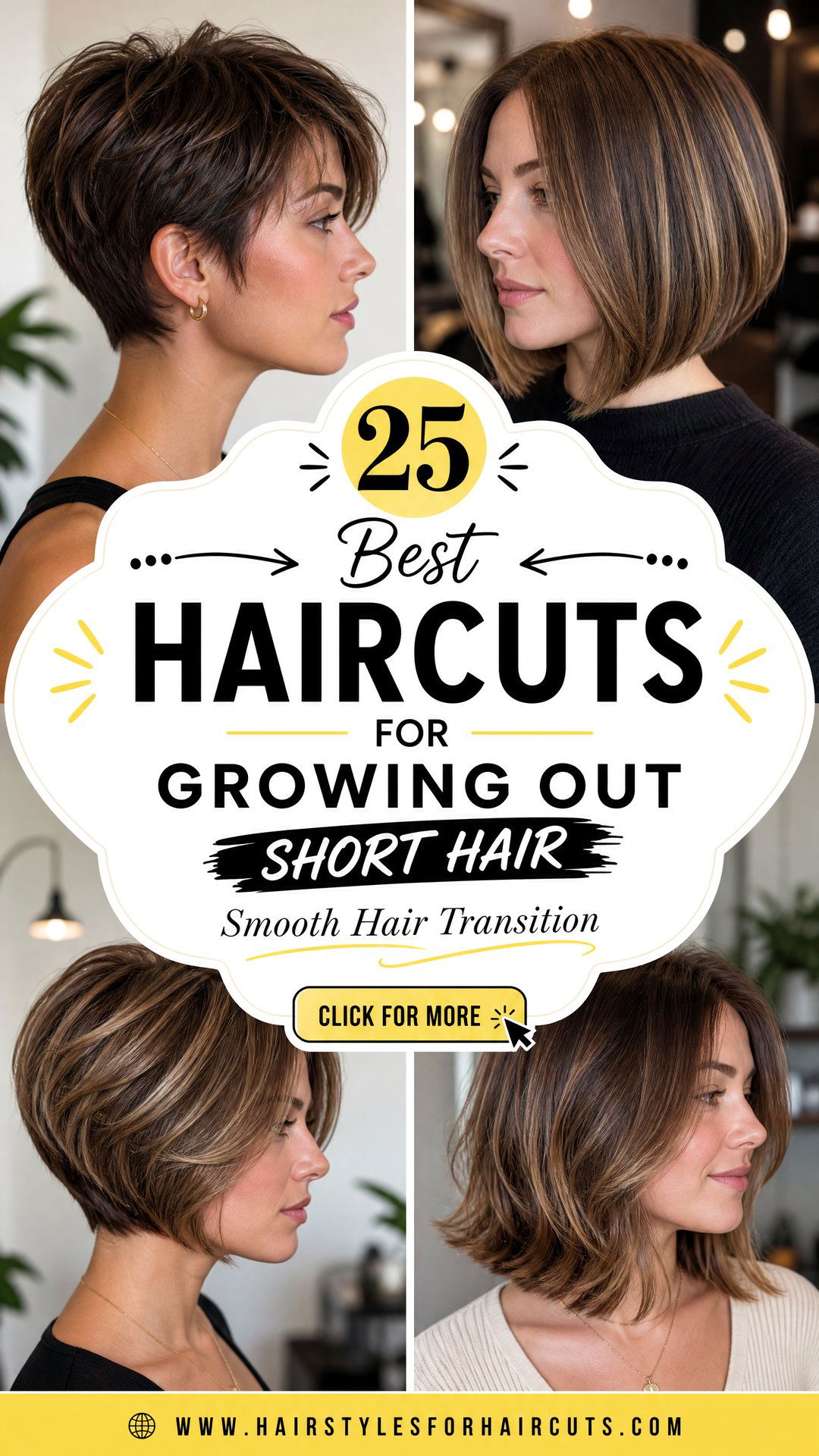 25 Best Haircuts for Growing Out Short Hair Smoothly - 25 Best Haircuts for Growing Out Short Hair Smoothly