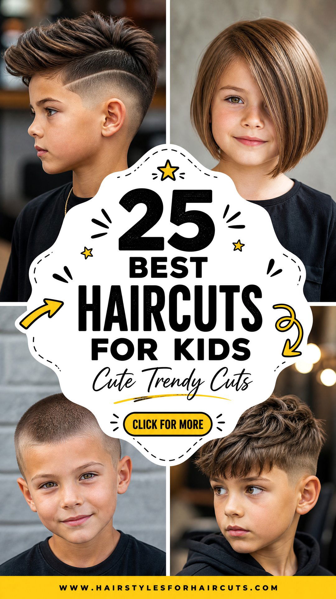 25 Best Haircuts for Kids Cute and Trendy Styles - 25 Best Haircuts for Kids: Cute and Trendy Styles