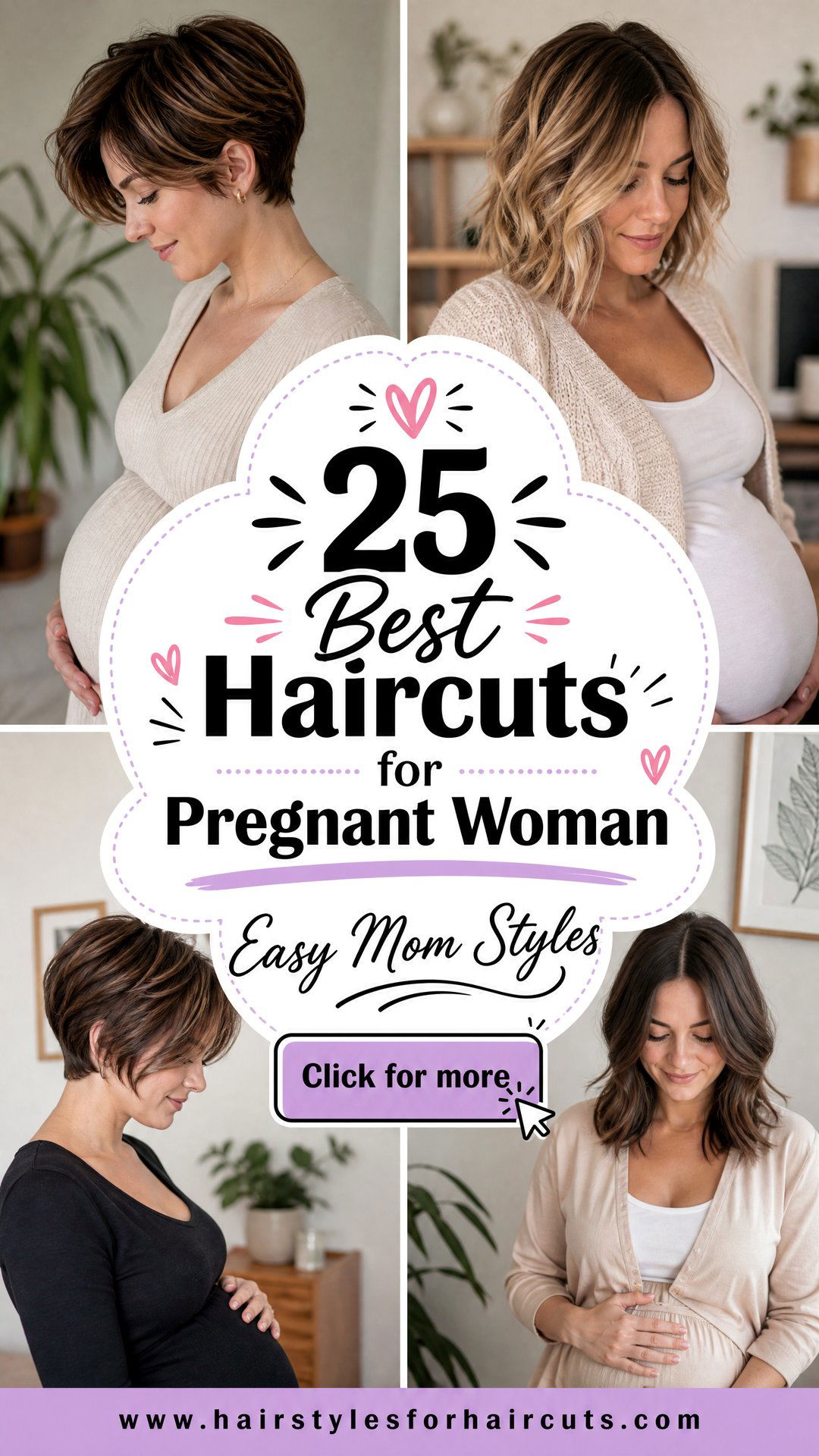 25 Best Haircuts for Pregnant Woman Easy Styles - 25 Best Haircuts for Pregnant Woman: Easy Styles
