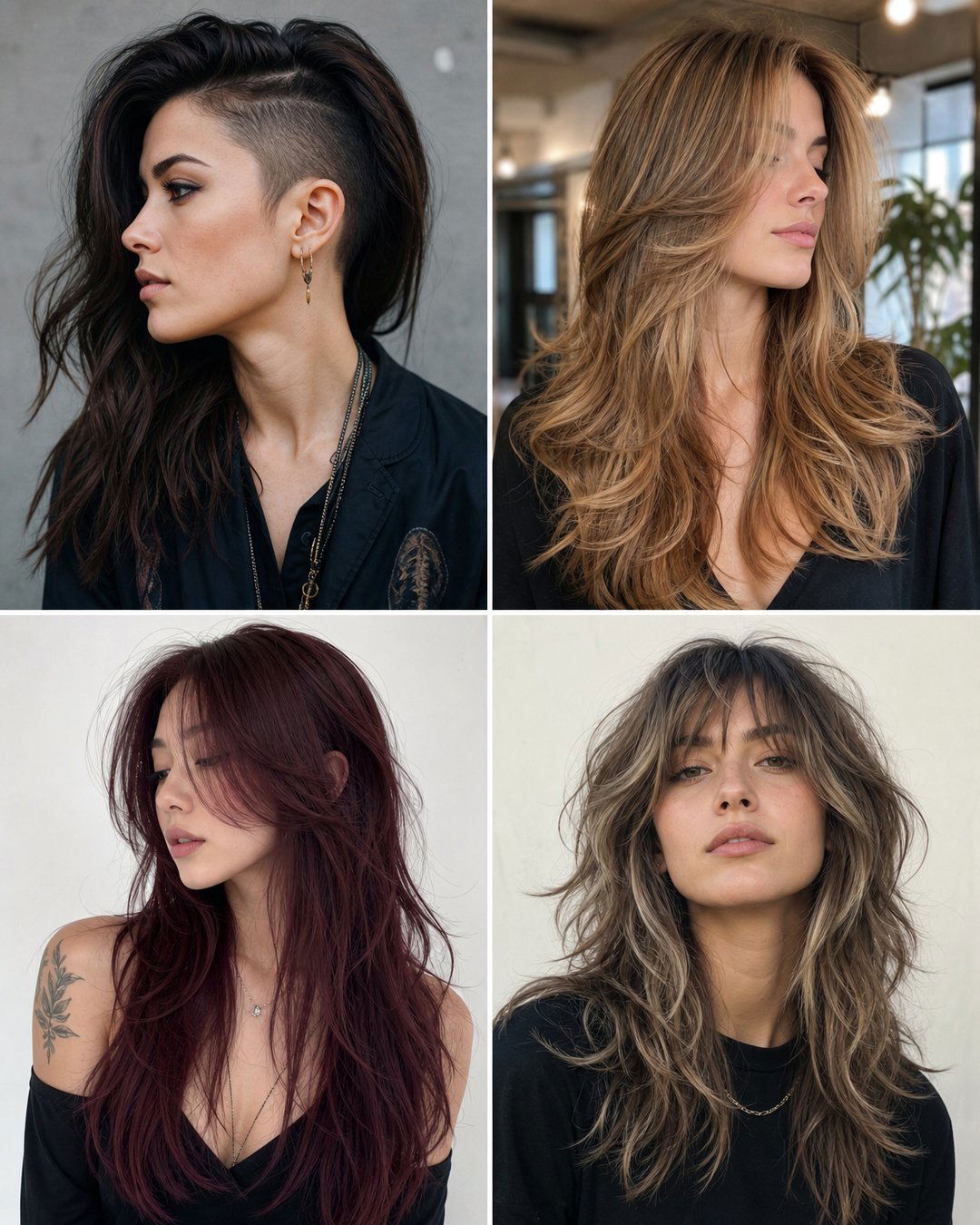 25 Best Haircuts for Round Faces and Thick Hair
