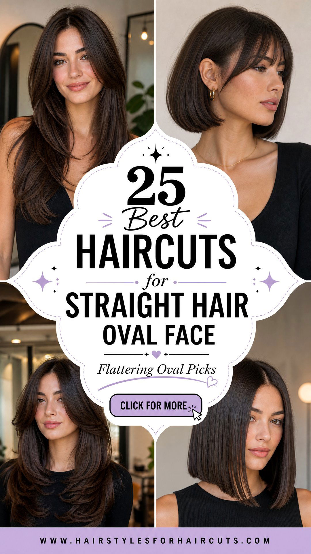 25 Best Haircuts for Straight Hair Oval Face Shapes - 25 Best Haircuts for Straight Hair Oval Face Shapes