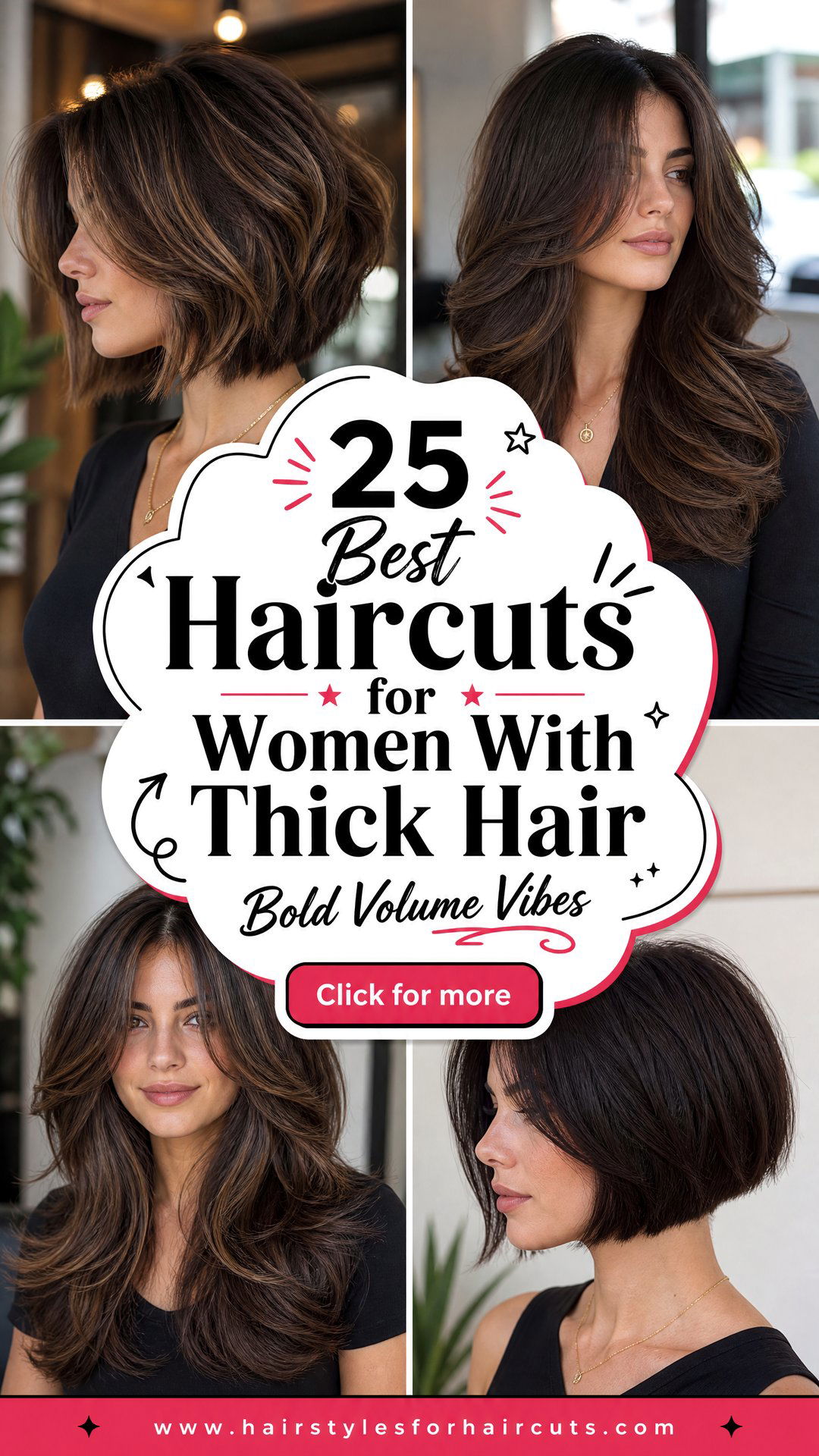 25 Best Haircuts for Women With Thick Hair to Try - 25 Best Haircuts for Women With Thick Hair to Try
