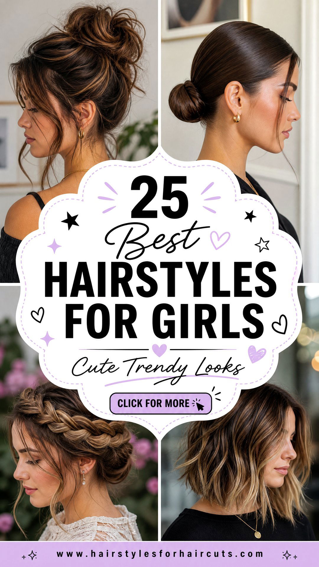 25 Best Hairstyles for Girls Cute and Trendy Looks - 25 Best Hairstyles for Girls: Cute & Trendy Looks