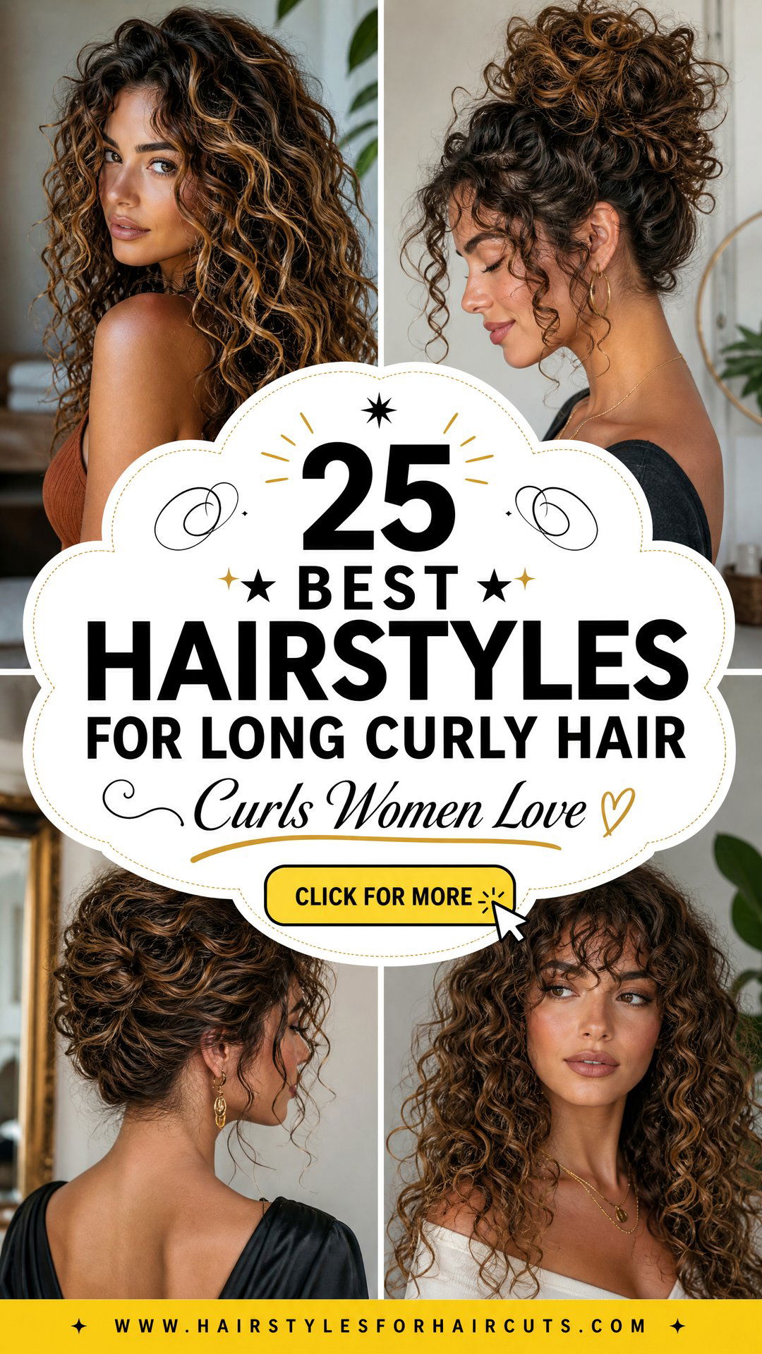 25 Best Hairstyles for Long Curly Hair Women Love - 25 Best Hairstyles for Long Curly Hair Women Love
