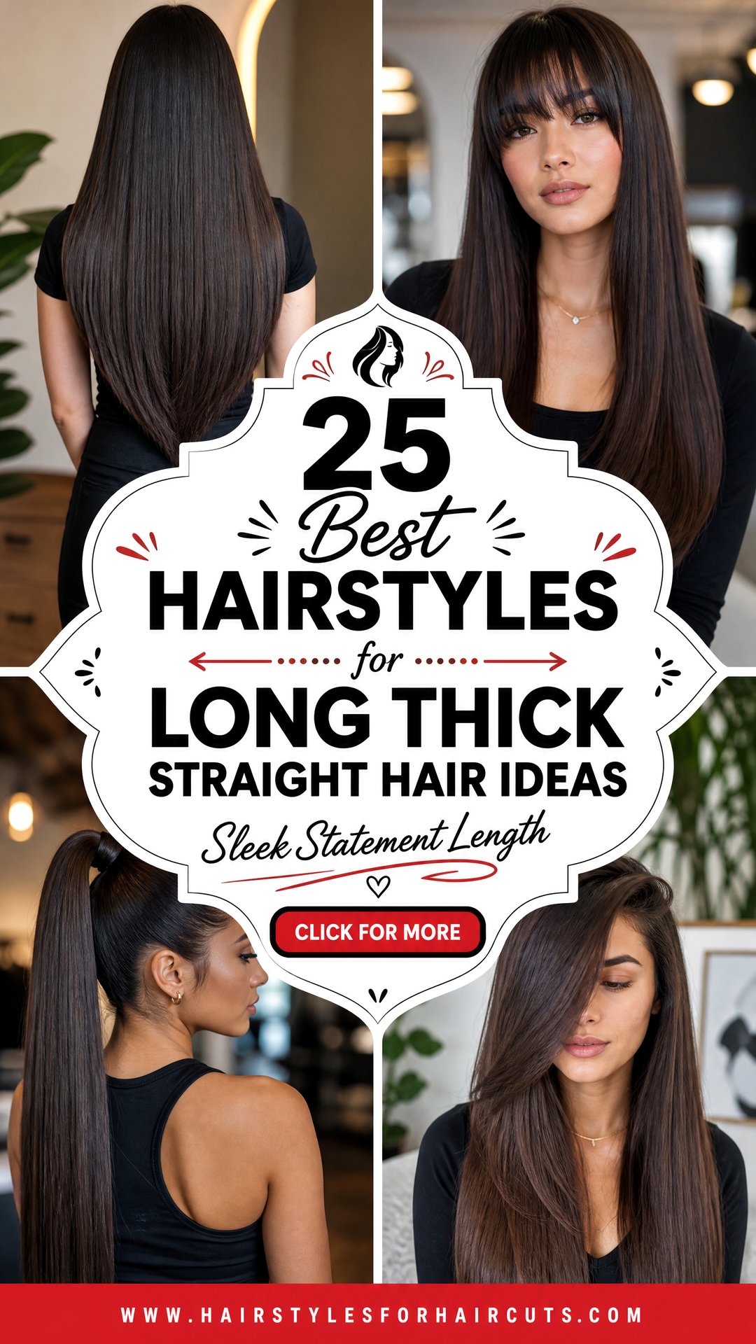 25 Best Hairstyles for Long Thick Straight Hair Ideas - 25 Best Hairstyles for Long Thick Straight Hair Ideas
