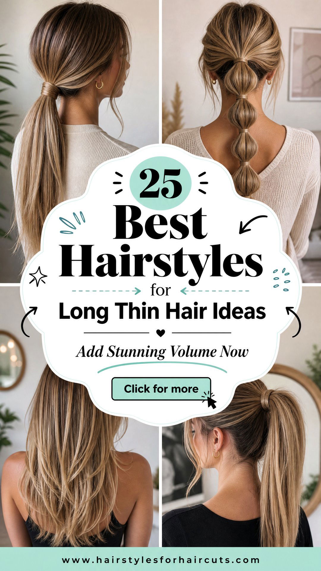 25 Best Hairstyles for Long Thin Hair to Add Volume - 25 Best Hairstyles for Long Thin Hair to Add Volume
