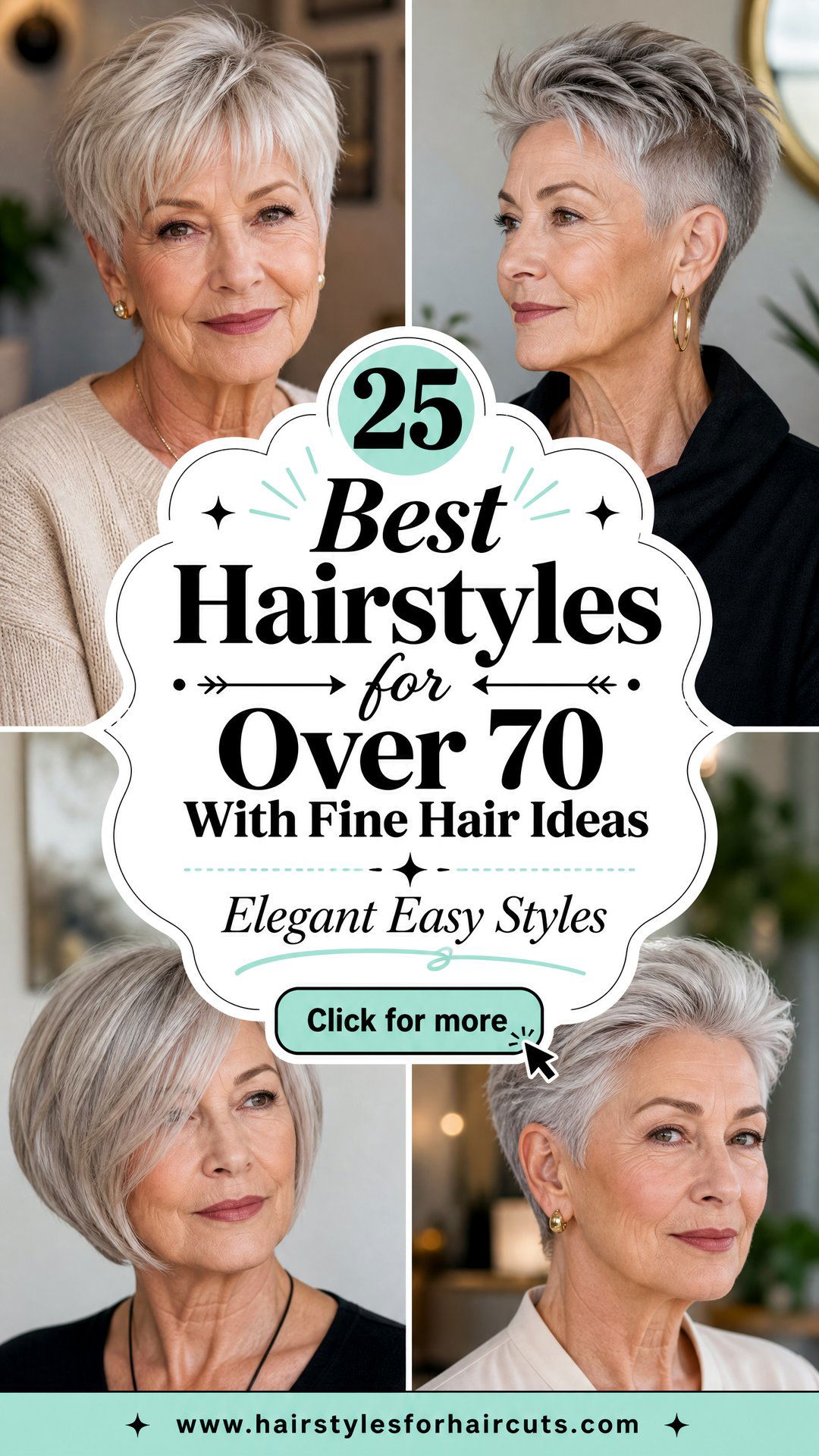 25 Best Hairstyles for Over 70 With Fine Hair - 25 Best Hairstyles for Over 70 With Fine Hair