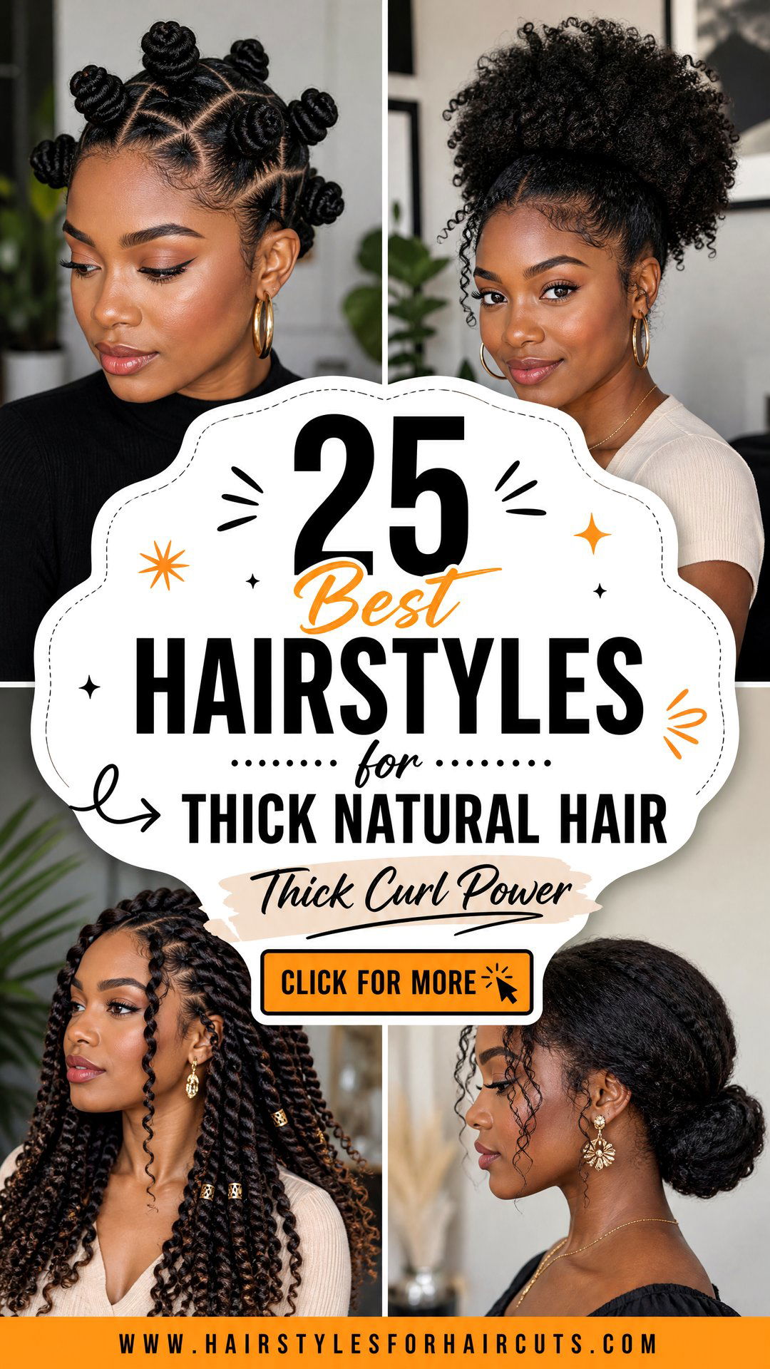 25 Best Hairstyles for Thick Natural Hair to Try - 25 Best Hairstyles for Thick Natural Hair to Try