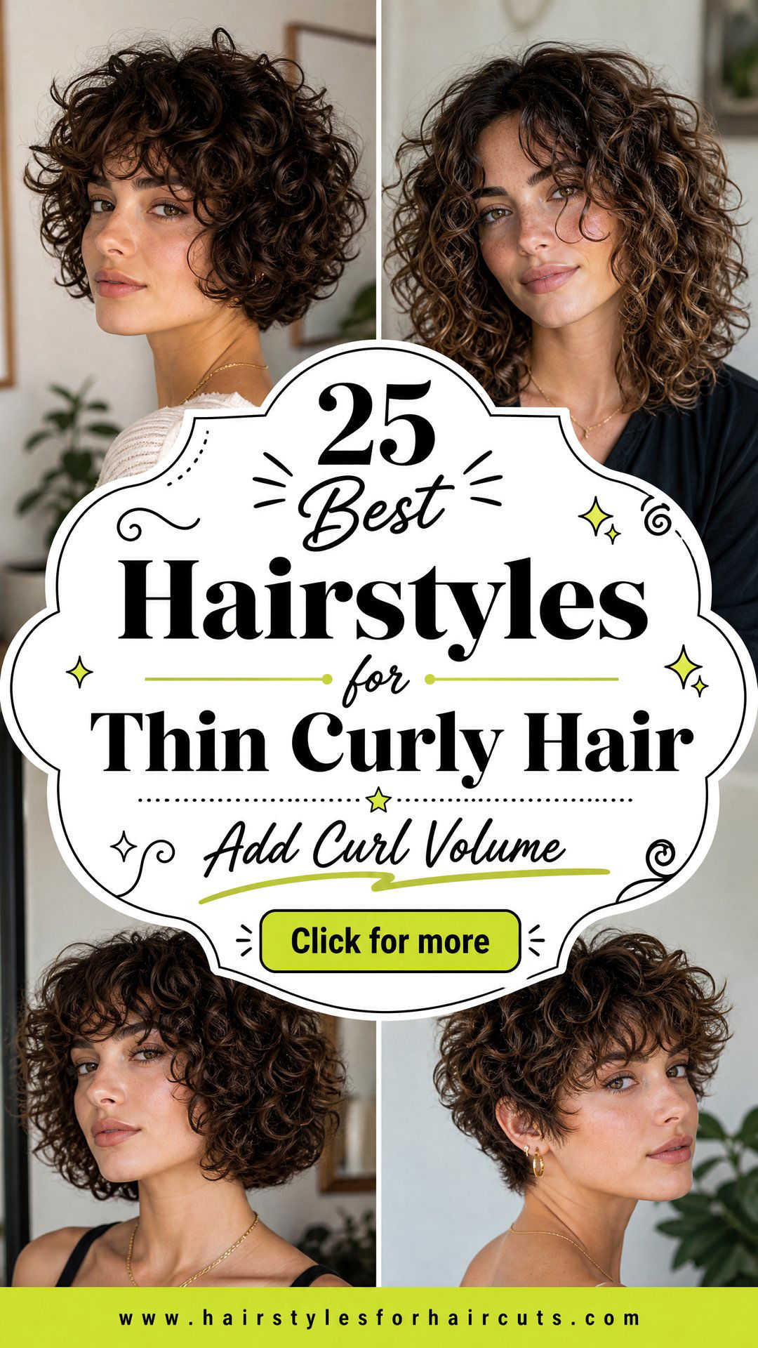 25 Best Hairstyles for Thin Curly Hair to Add Volume - 25 Best Hairstyles for Thin Curly Hair to Add Volume