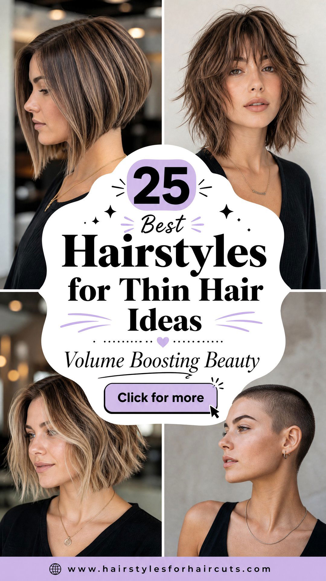 25 Best Hairstyles for Thin Hair Women Will Love - 25 Best Hairstyles for Thin Hair Women Will Love