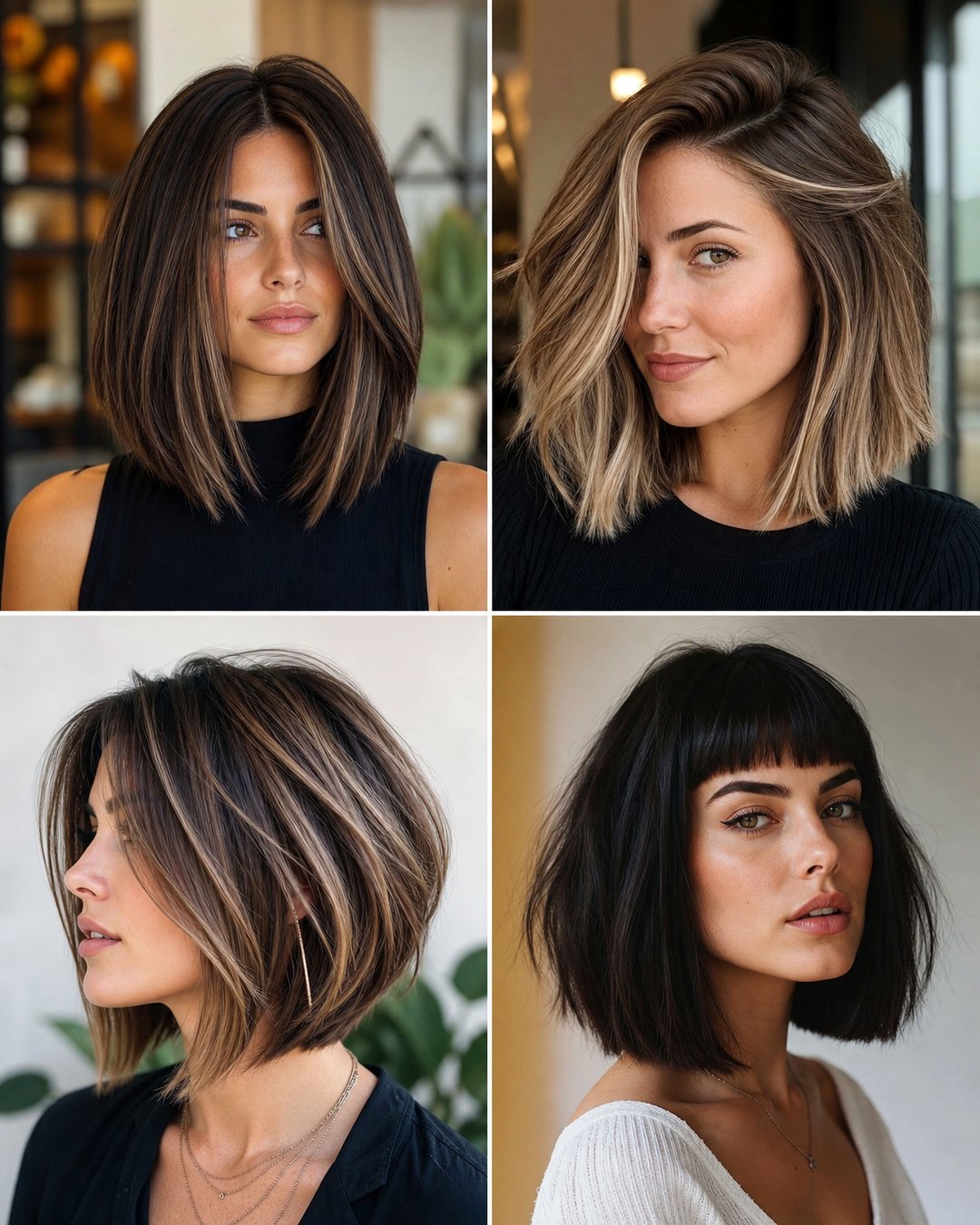 25 Best Low Maintenance Thick Hair Lob Haircuts to Try