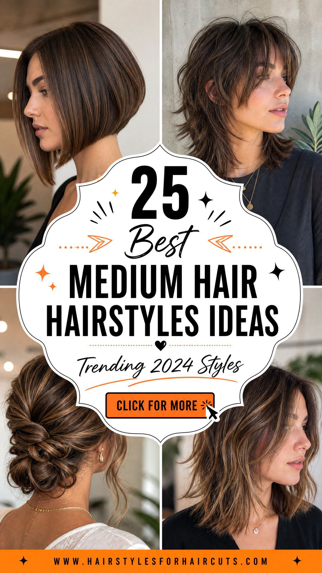 25 Best Medium Hair Hairstyles for Women in 2024 - 25 Best Medium Hair Hairstyles for Women in 2024