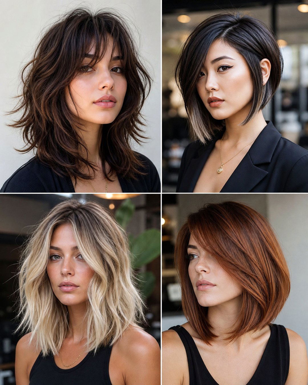 25 Best Medium Haircuts for Thick Hair Women Love