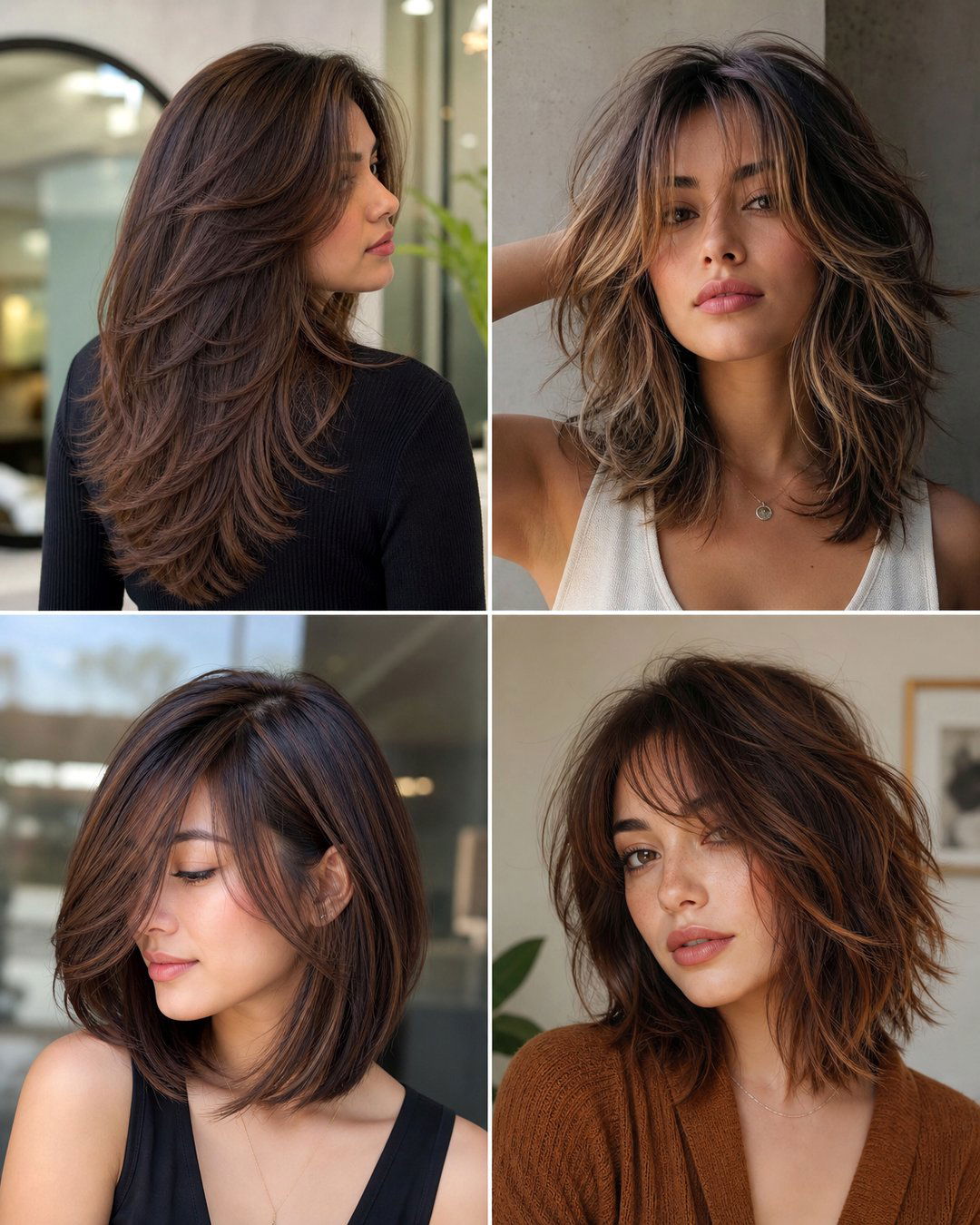 25 Best Medium Layered Haircuts for Thick Hair Ideas