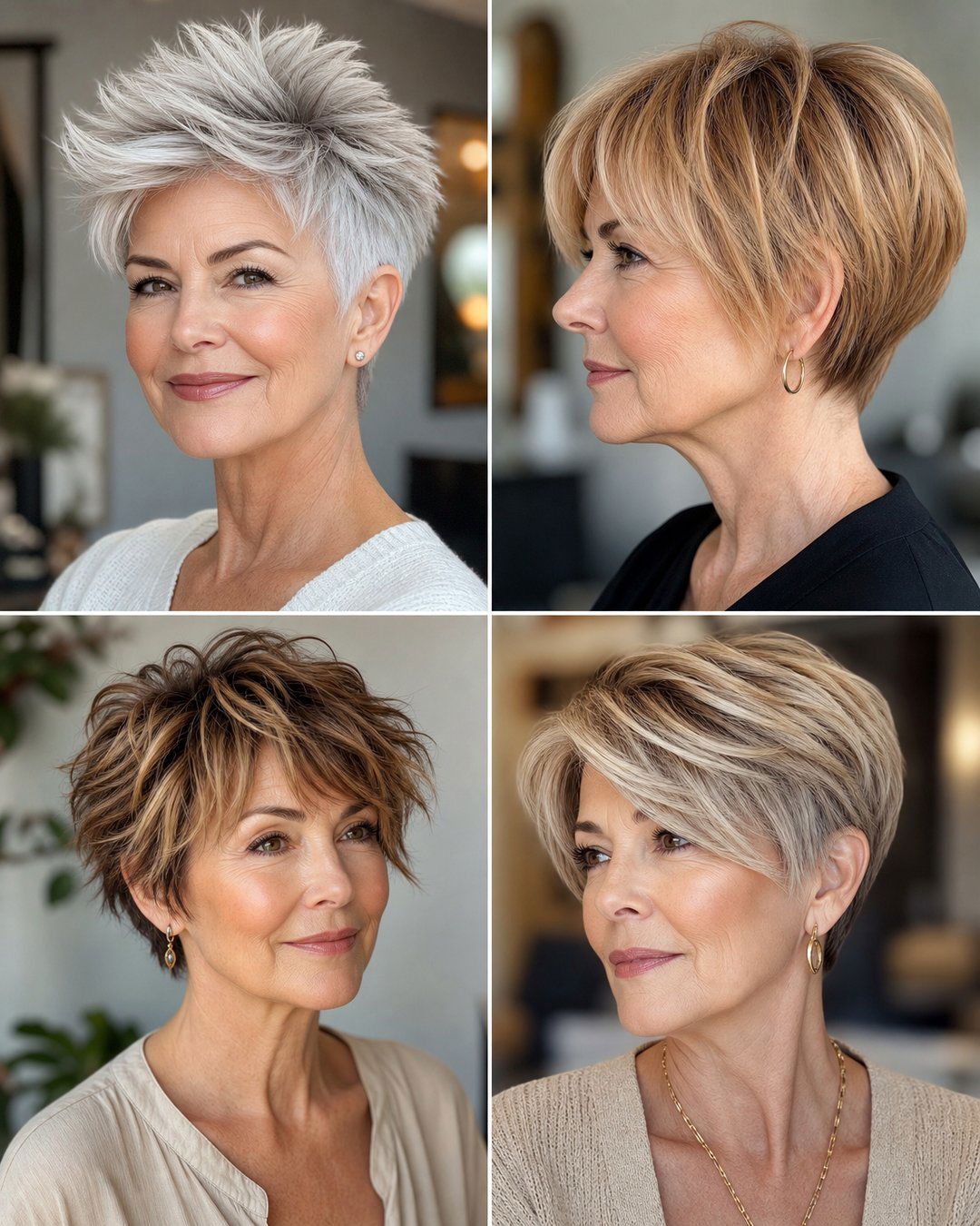 25 Best Over 60 Short Haircuts for Fine Hair Ideas