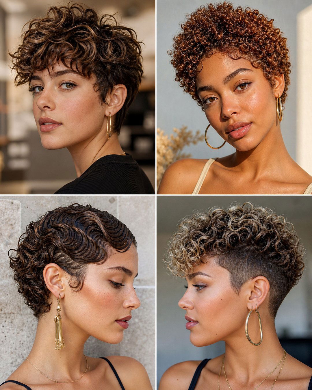 25 Best Perm Hairstyles for Short Hair Bouncy Curl Ideas