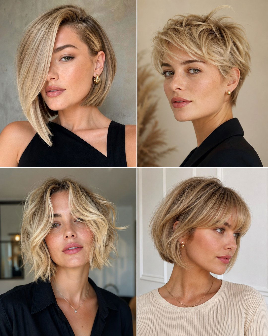 25 Best Short Blonde Hairstyles for Thin Hair Ideas