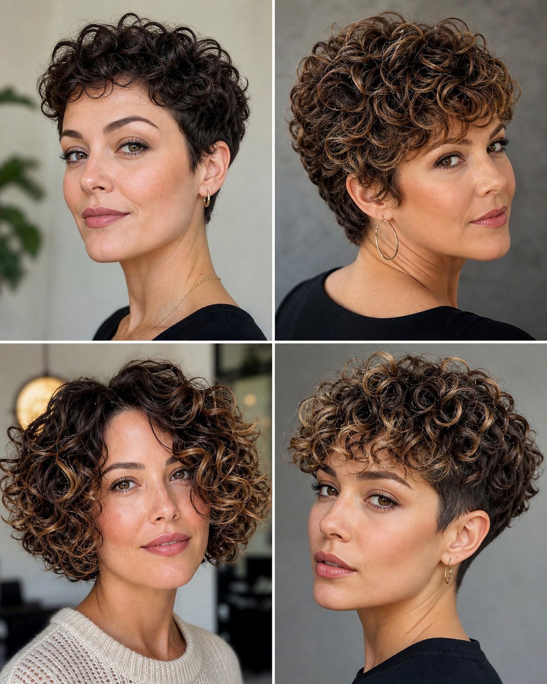 25 Best Short Curly Haircuts for Thin Hair to Try