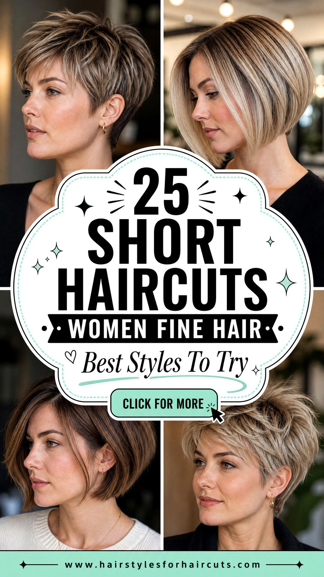25 Best Short Haircuts Women Fine Hair Styles to Try - 25 Best Short Haircuts Women Fine Hair Styles to Try