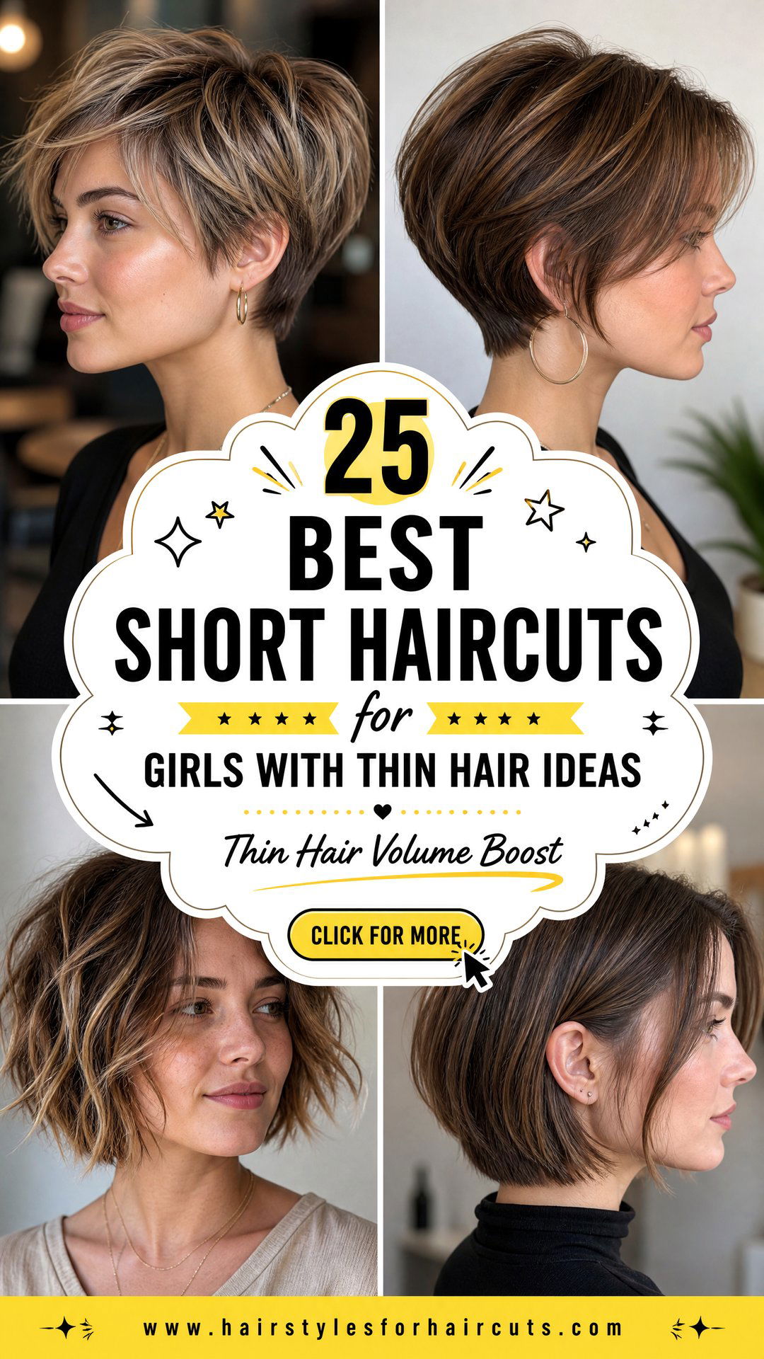25 Best Short Haircuts for Girls With Thin Hair Ideas - 25 Best Short Haircuts for Girls With Thin Hair Ideas