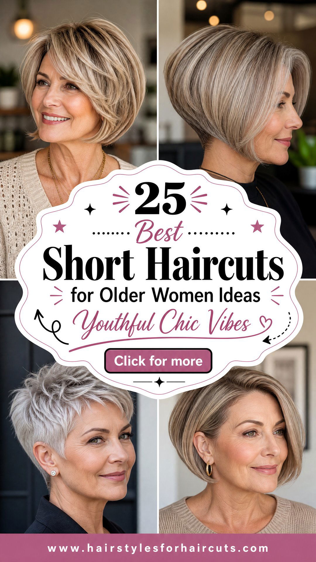 25 Best Short Haircuts for Older Women to Look Younger - 25 Best Short Haircuts for Older Women to Look Younger
