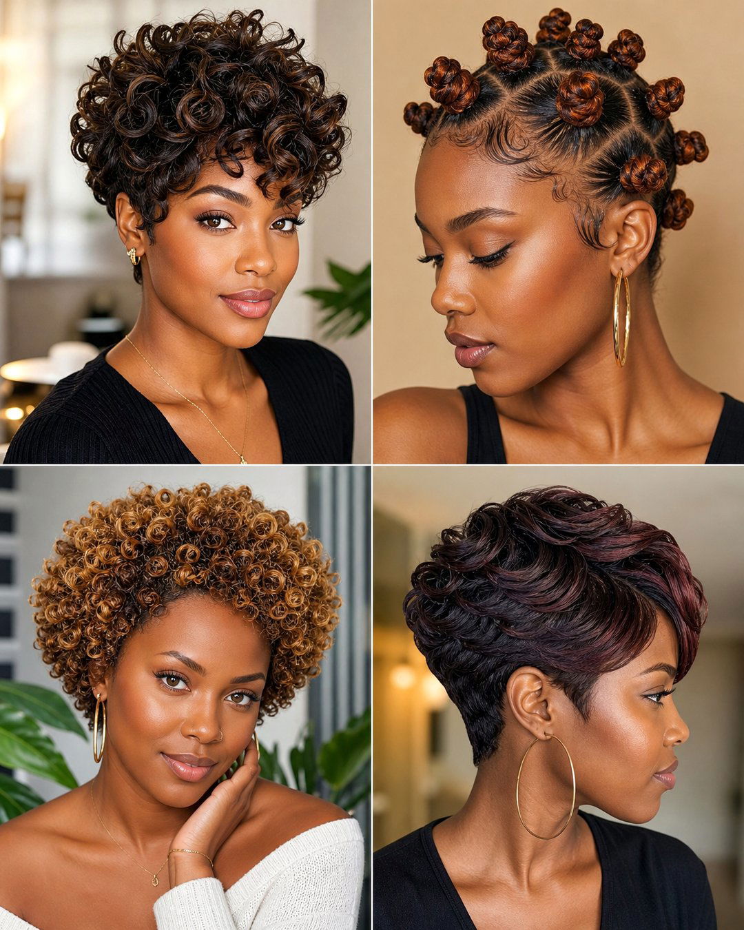 25 Best Short Haircuts for Plus Size Black Woman Ideas