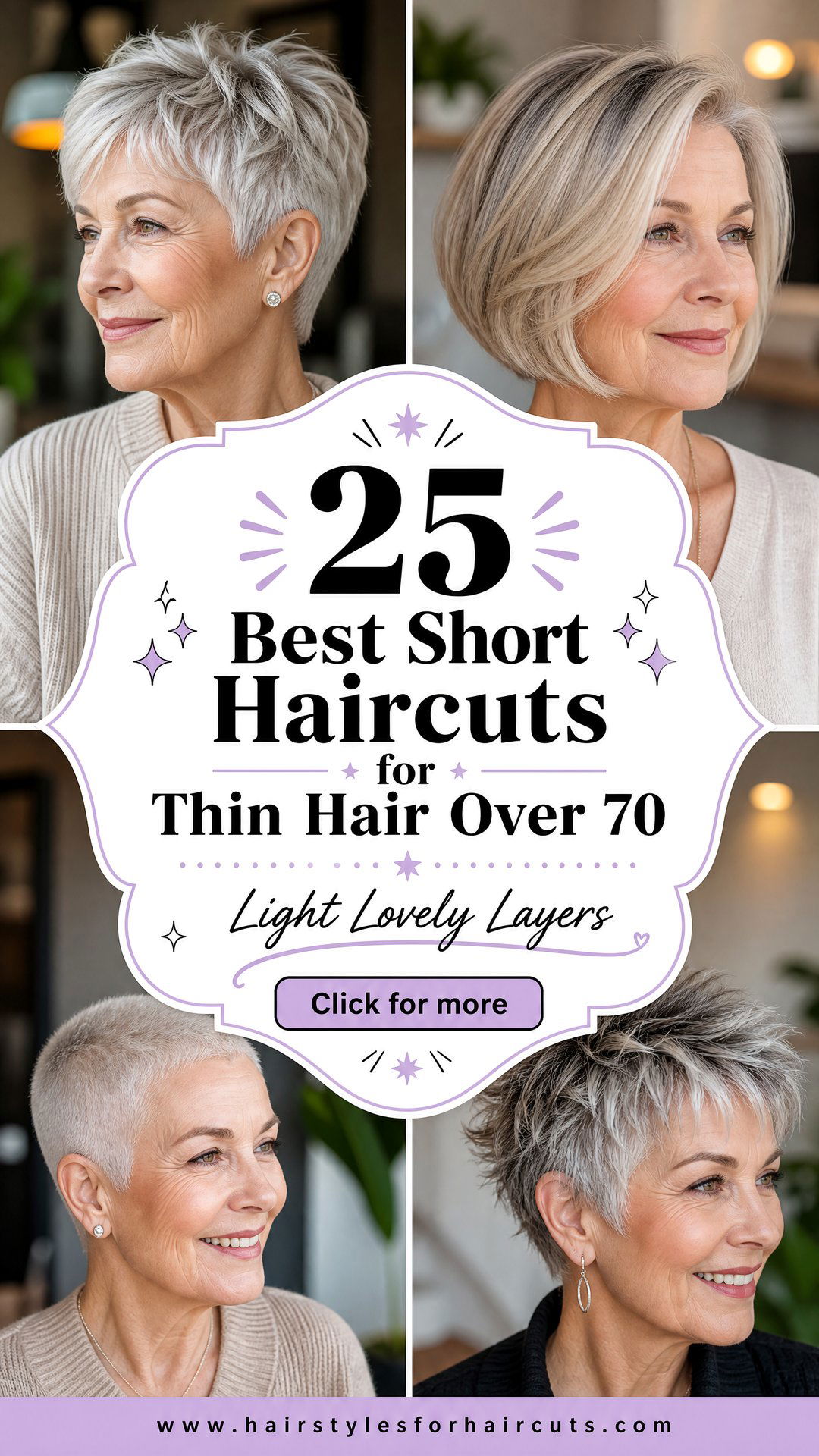 25 Best Short Haircuts for Thin Hair Over 70 Women - 25 Best Short Haircuts for Thin Hair Over 70 Women