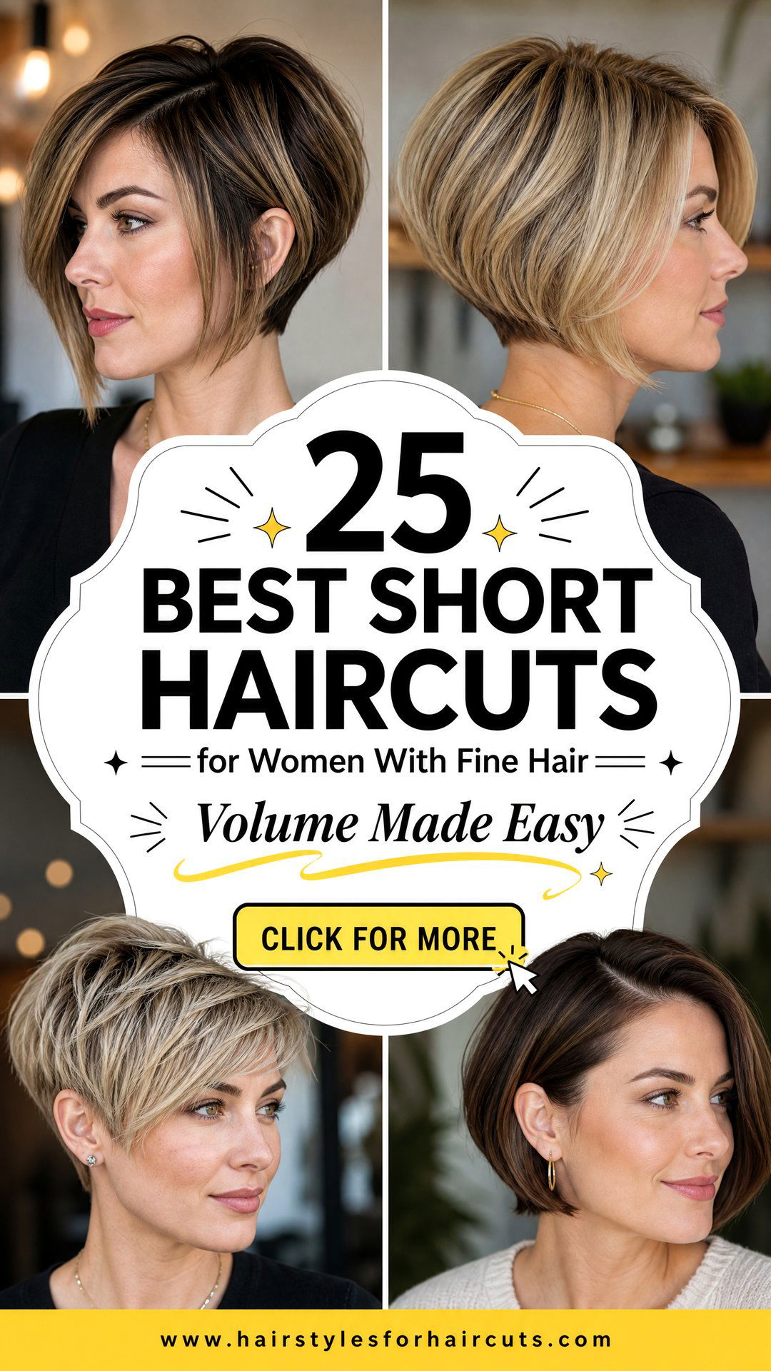 25 Best Short Haircuts for Women With Fine Hair - 25 Best Short Haircuts for Women With Fine Hair