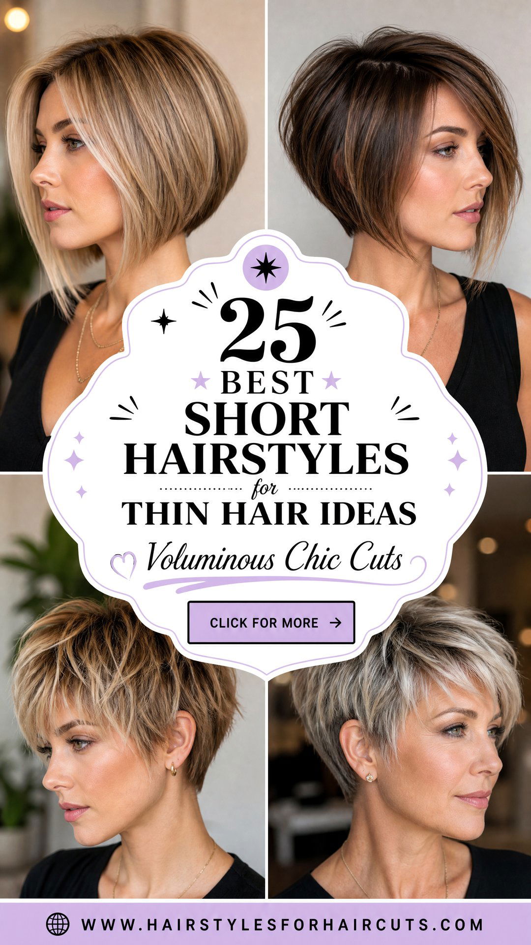 25 Best Short Hairstyles for Thin Hair With Volume - 25 Best Short Hairstyles for Thin Hair With Volume