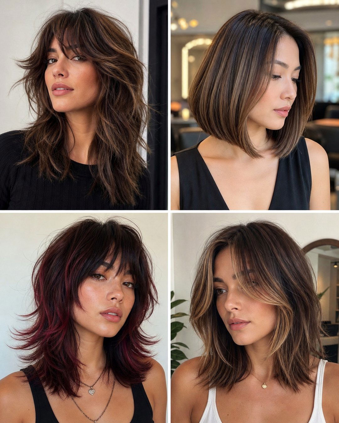 25 Best Shoulder Length Haircuts Thick Hair Ideas