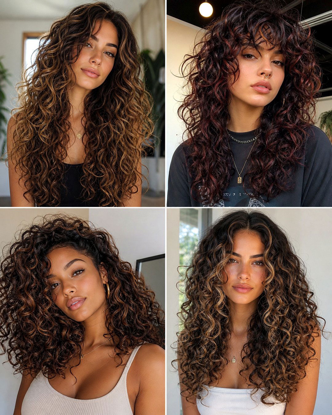 25 Big Curly Hairstyles for Long Hair to Slay In