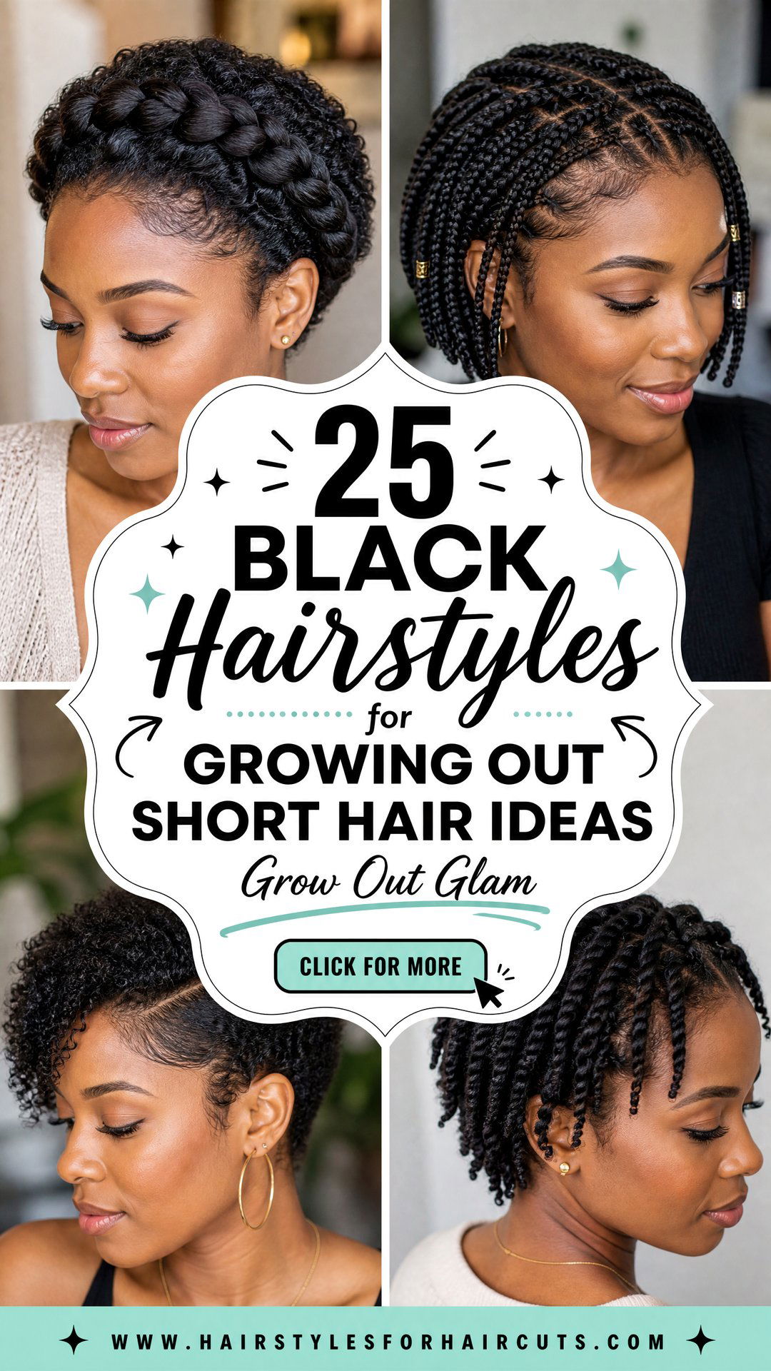 25 Black Hairstyles for Growing Out Short Hair Ideas - 25 Black Hairstyles for Growing Out Short Hair Ideas
