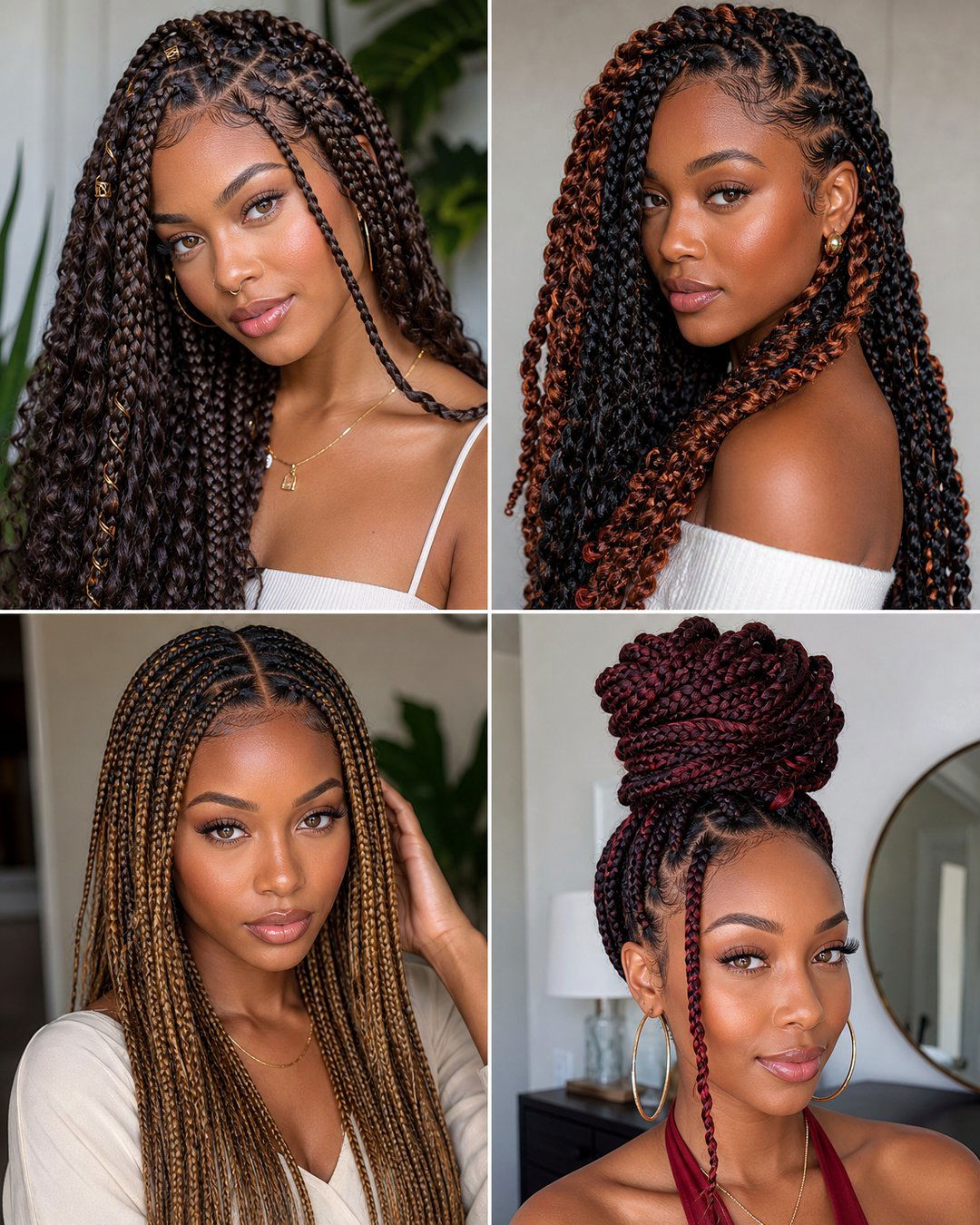 25 Black People Hairstyles Braids Bold and Beautiful