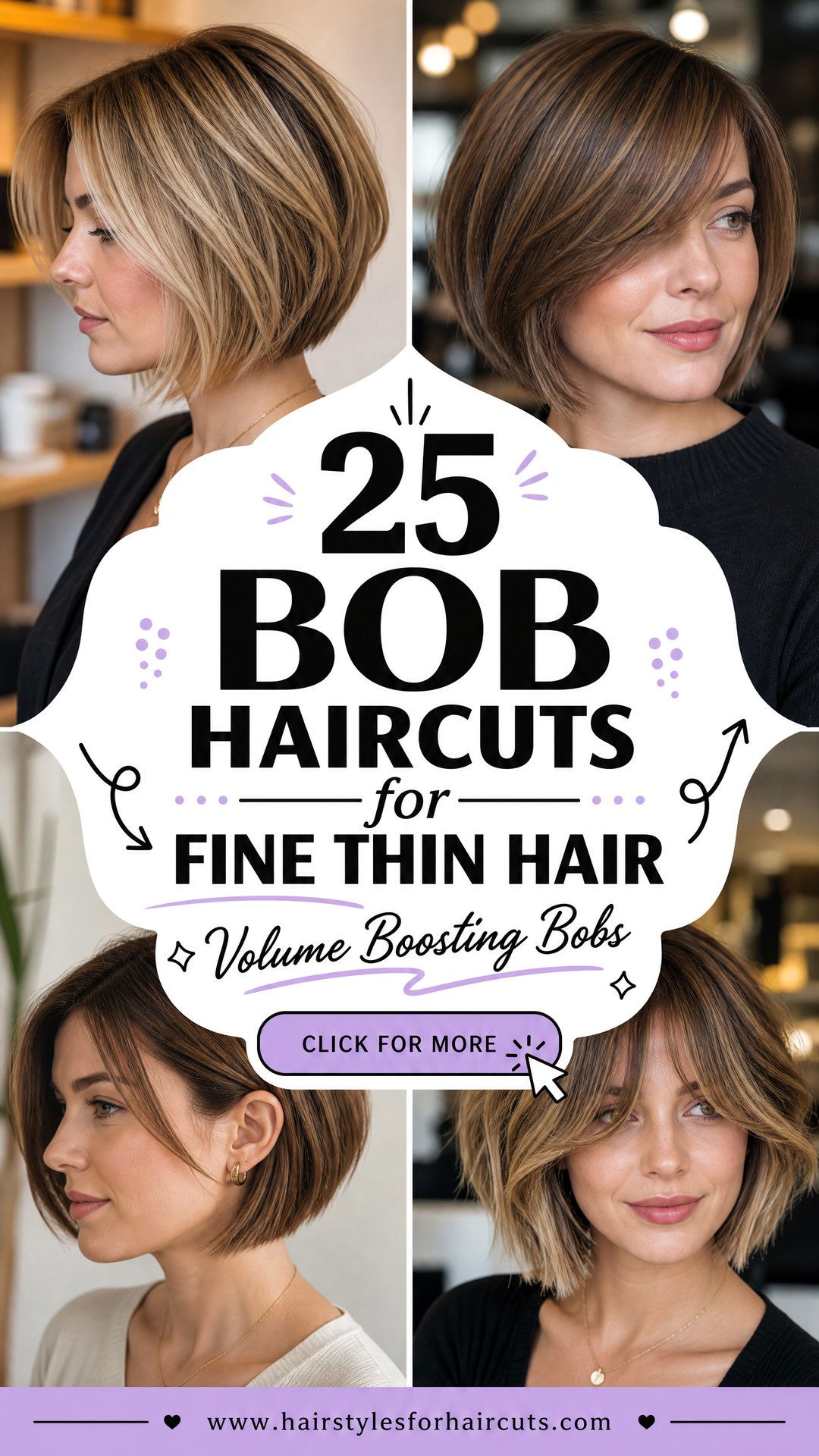 25 Bob Haircuts for Fine Thin Hair Volume-Boosting Styles - 25 Bob Haircuts for Fine Thin Hair: Volume-Boosting Styles