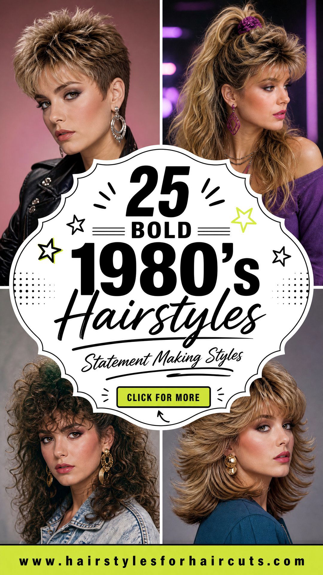 25 Bold 1980s Hairstyles That Made a Statement - 25 Bold 1980’s Hairstyles That Made a Statement