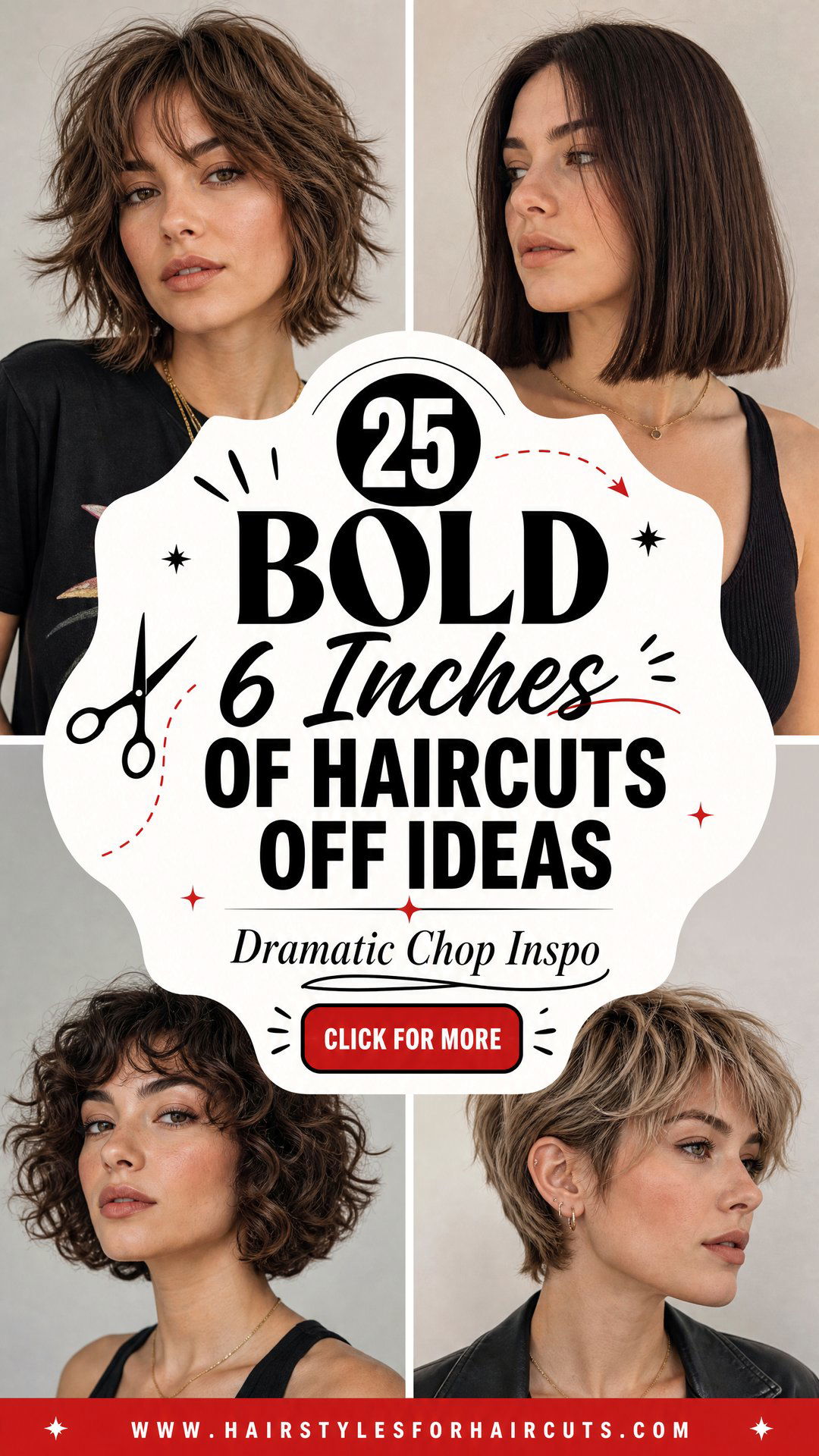 25 Bold 6 Inches of Haircuts Off Dramatic Chop Ideas - 25 Bold 6 Inches of Haircuts Off: Dramatic Chop Ideas
