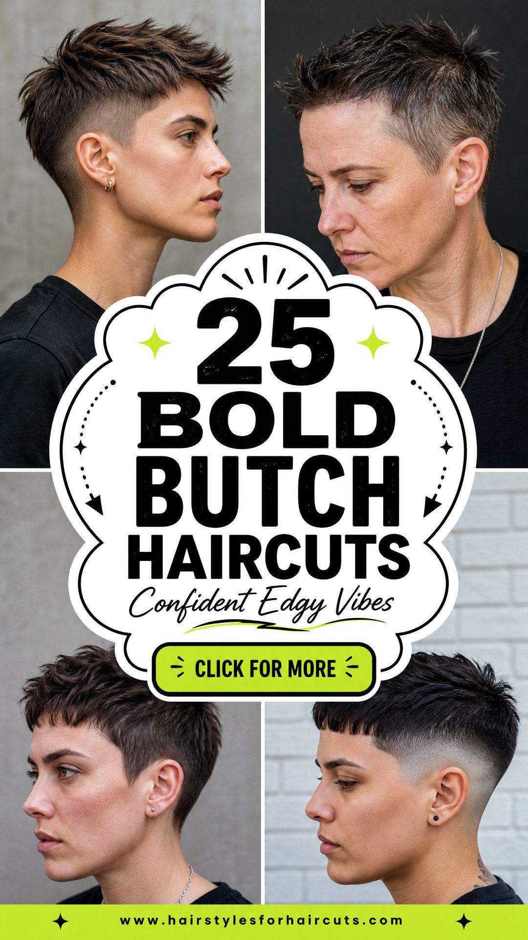25 Bold Butch Haircuts for a Confident Edgy Look - 25 Bold Butch Haircuts for a Confident, Edgy Look