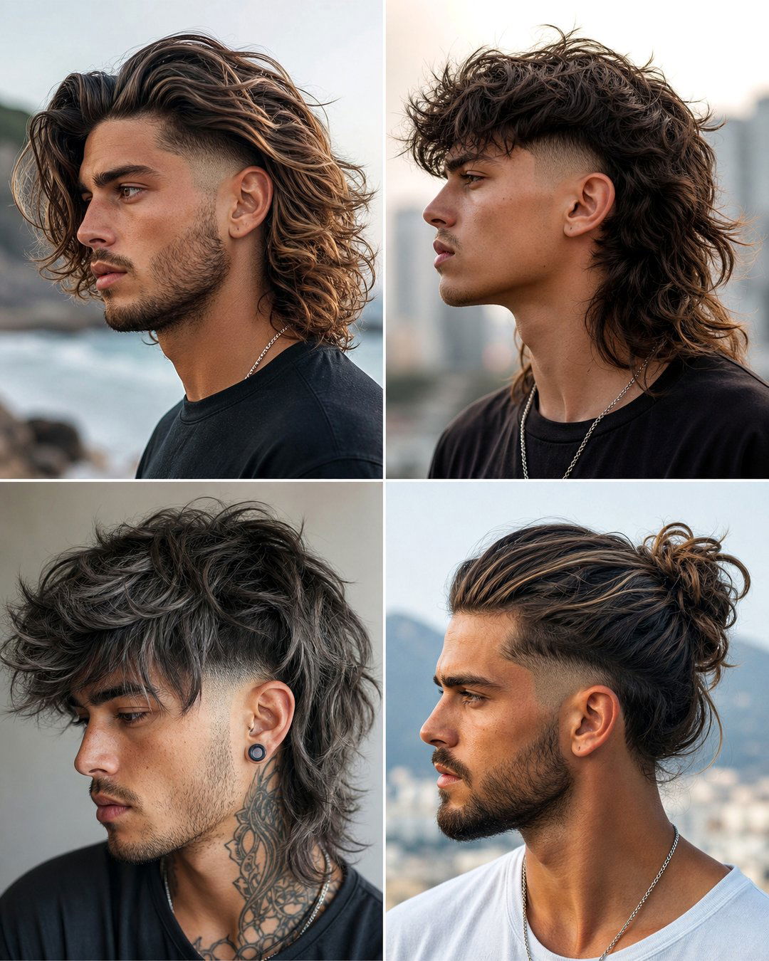 25 Bold Fade Haircuts Long Hair Styles for Men