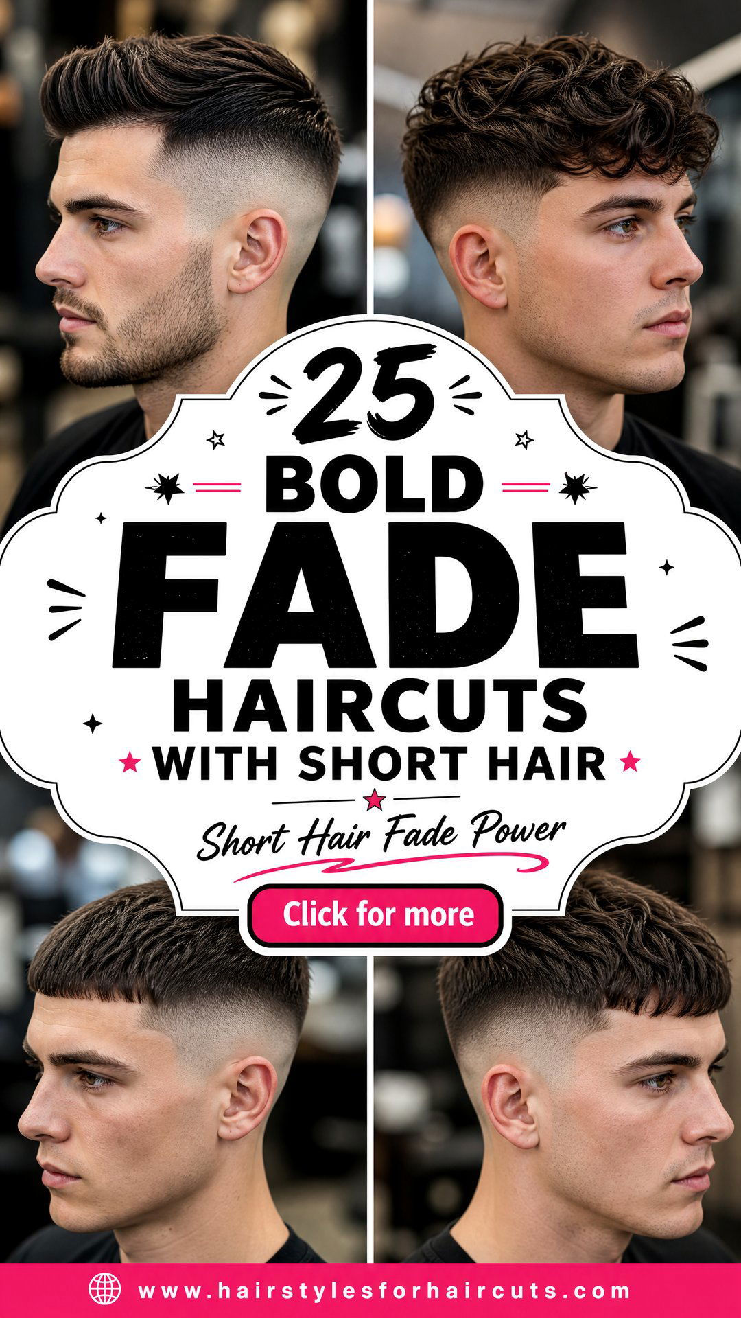 25 Bold Fade Haircuts With Short Hair for Men - 25 Bold Fade Haircuts With Short Hair for Men