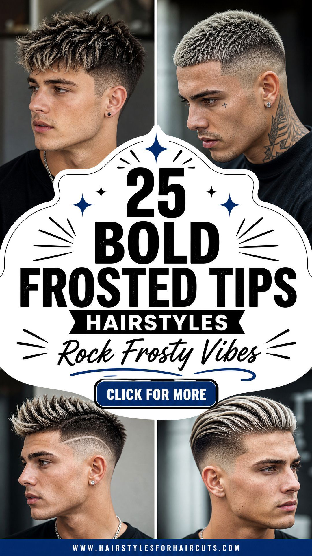 25 Bold Frosted Tips Hairstyles to Rock This Year - 25 Bold Frosted Tips Hairstyles to Rock This Year
