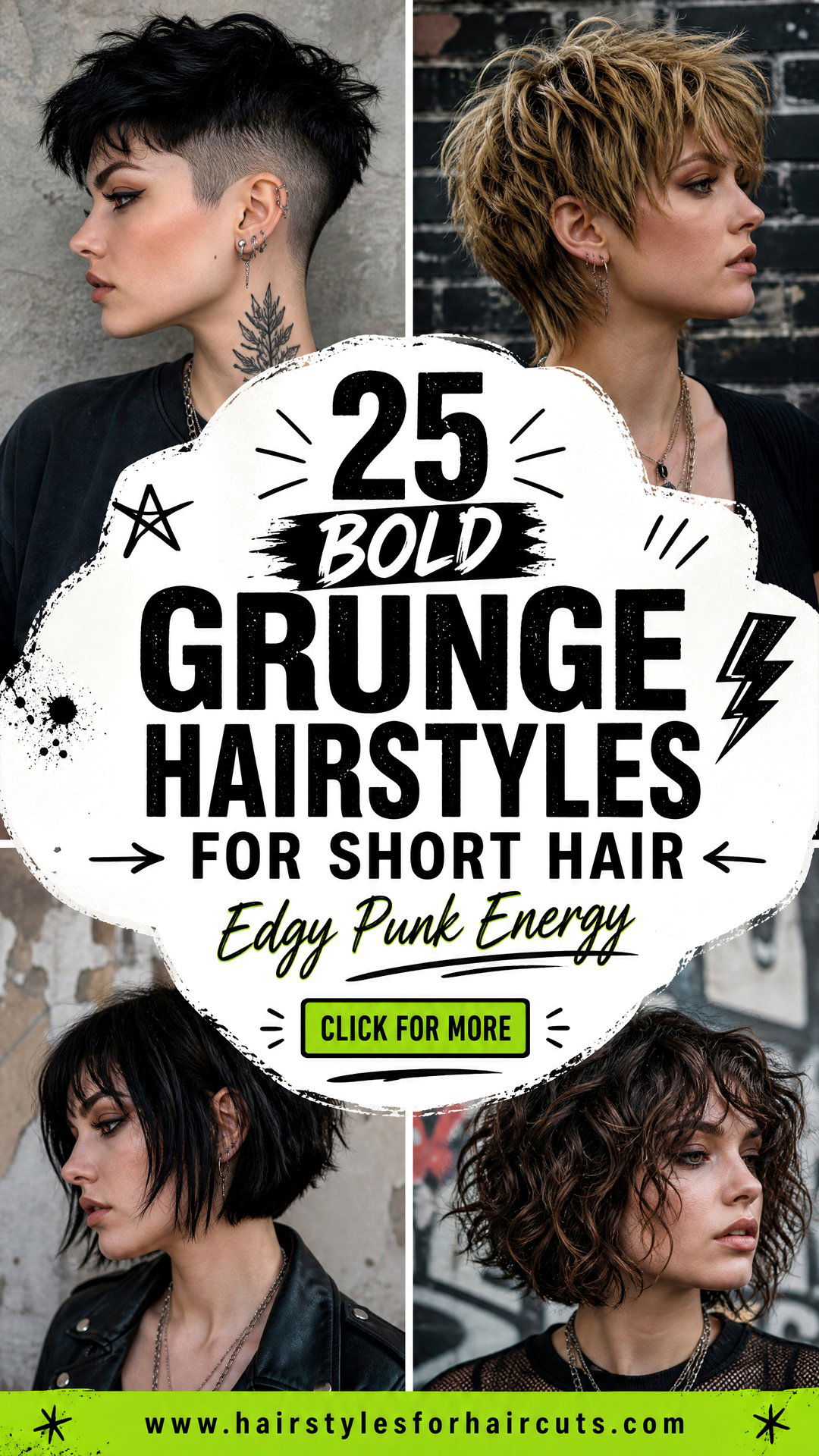 25 Bold Grunge Hairstyles for Short Hair to Try Now - 25 Bold Grunge Hairstyles for Short Hair to Try Now