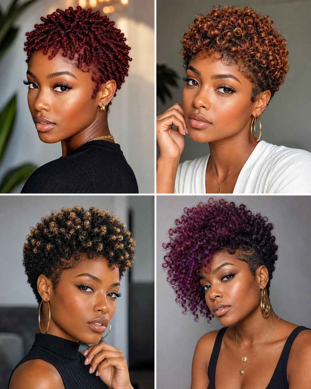 25 Bold Hairstyles for Short Afro Hair to Slay