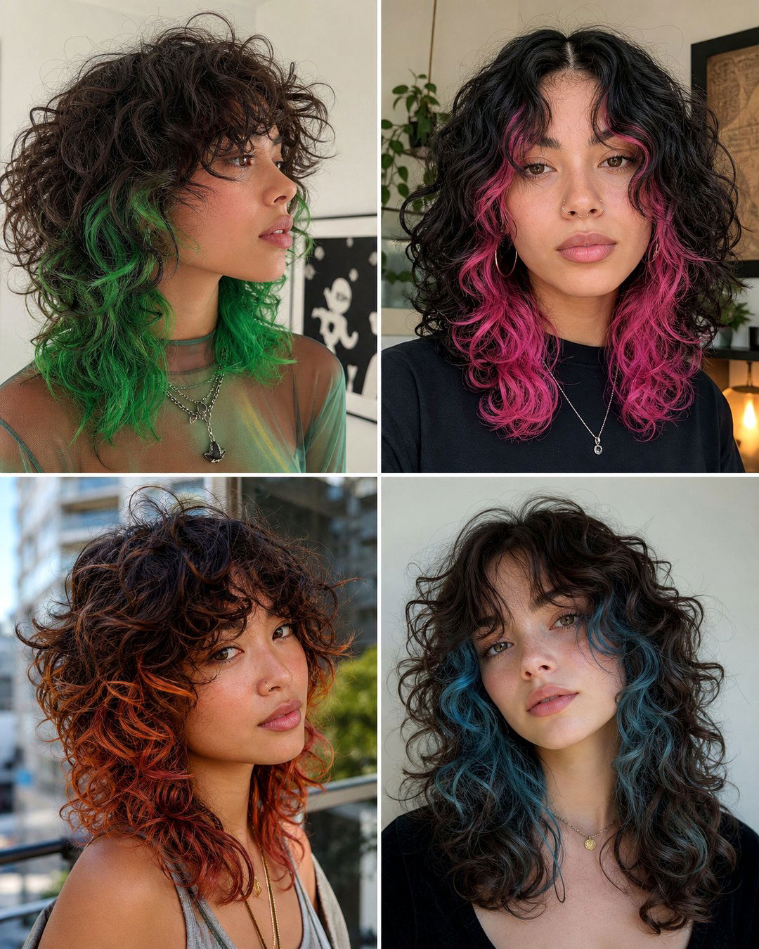 25 Bold Jellyfish Haircuts for Curly Hair to Try Now