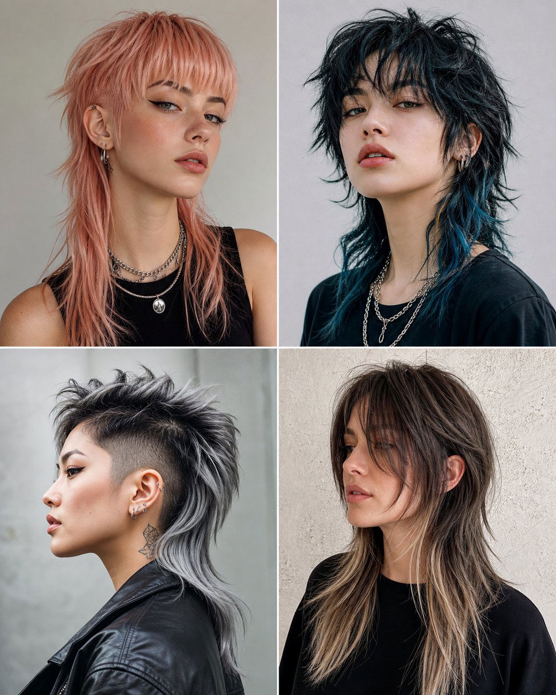 25 Bold Mullet Haircuts for Straight Hair to Try Now