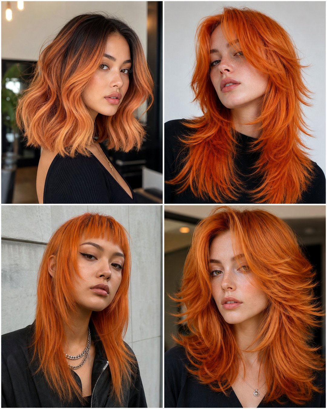 25 Bold Orange Hairstyles to Rock Your Vibrant Look
