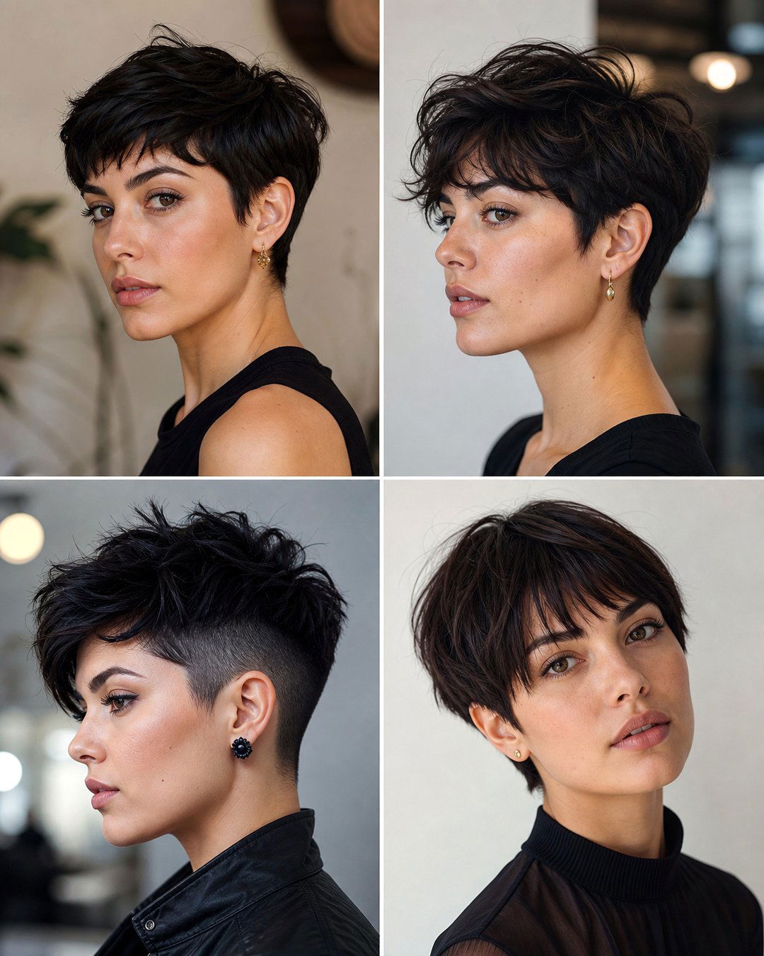 25 Bold Pixie Haircuts Dark Hair Ideas to Try Now