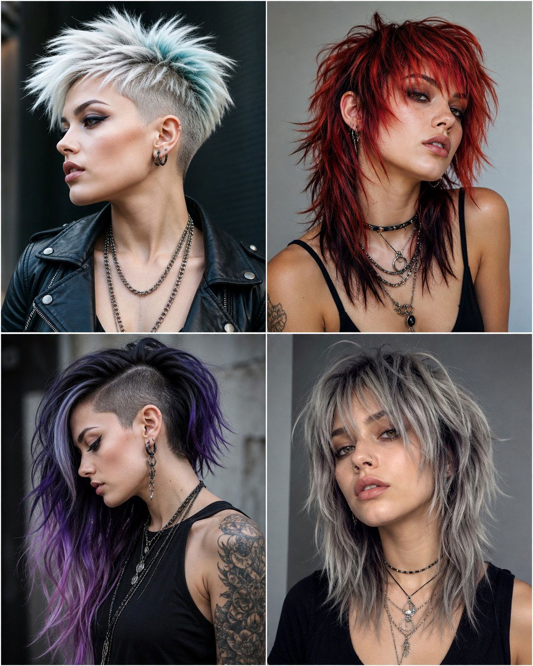 25 Bold Punk Haircuts for Women to Rock Now