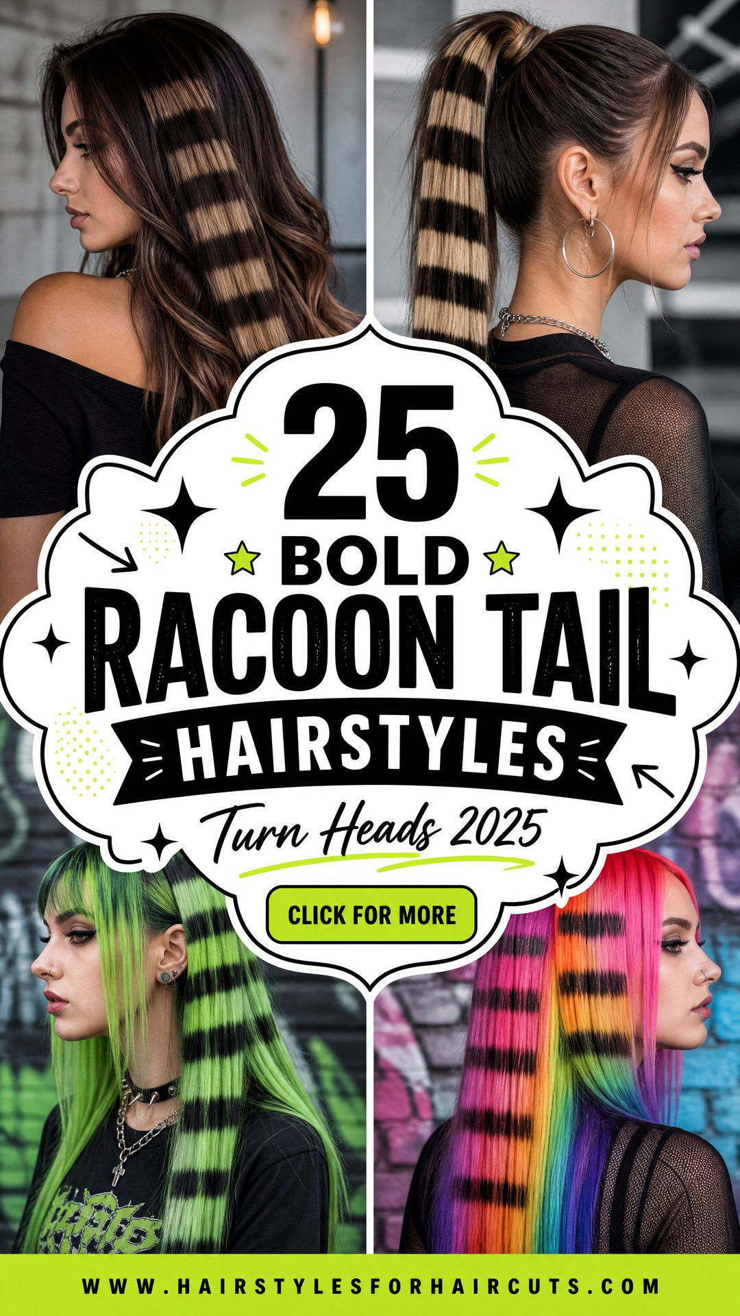 25 Bold Racoon Tail Hairstyles to Turn Heads in 2025 - 25 Bold Racoon Tail Hairstyles to Turn Heads in 2025