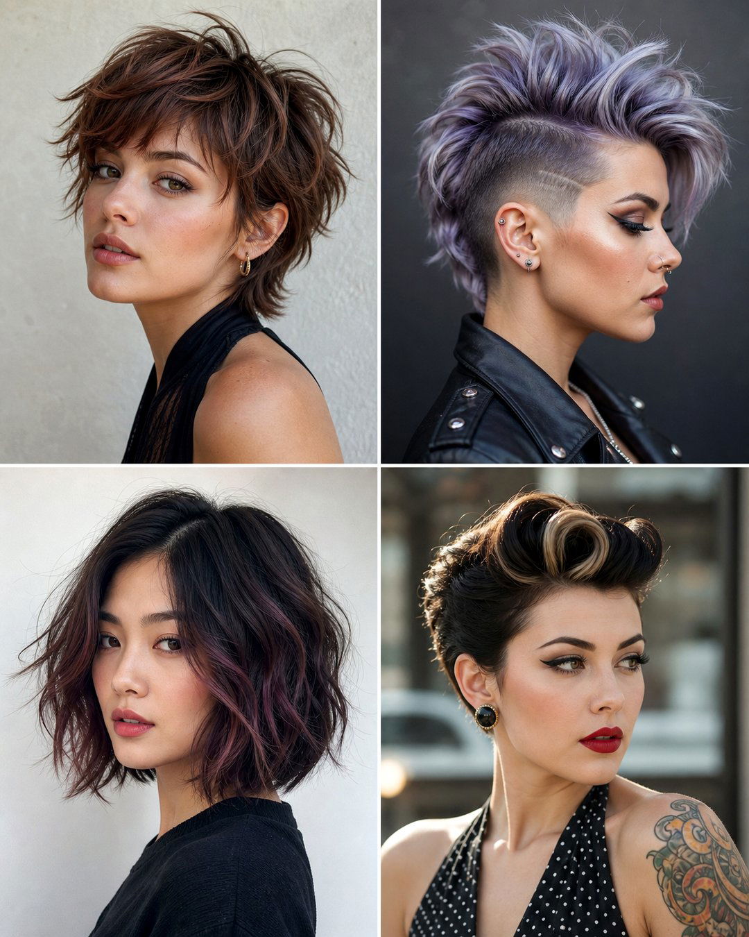 25 Bold Rock Hairstyles to Unleash Your Inner Edge