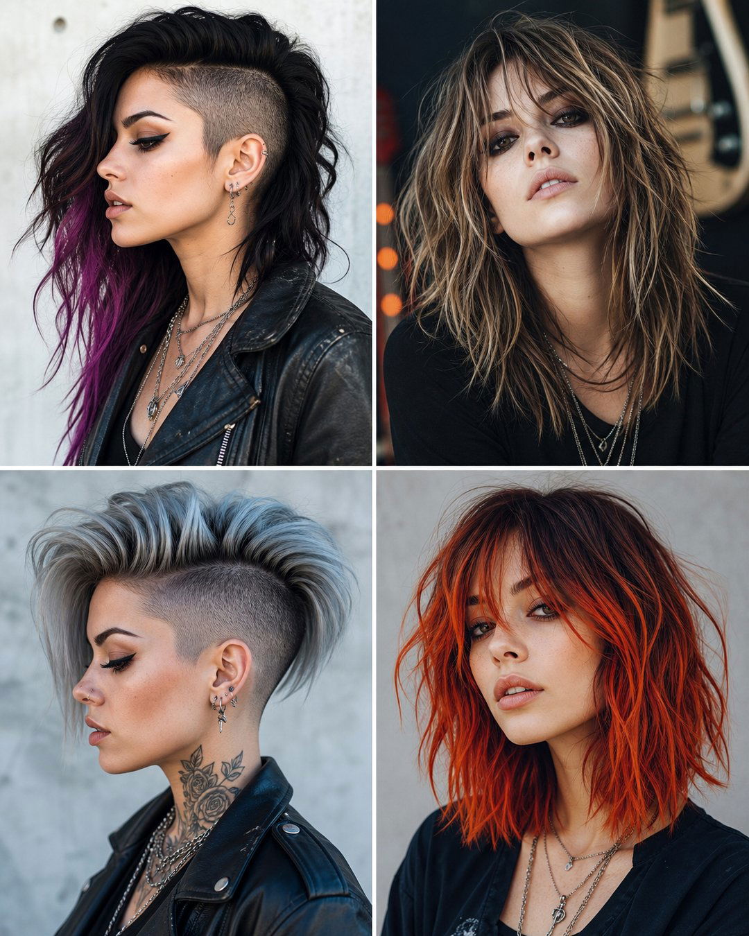 25 Bold Rock Star Hairstyles to Unleash Your Edge